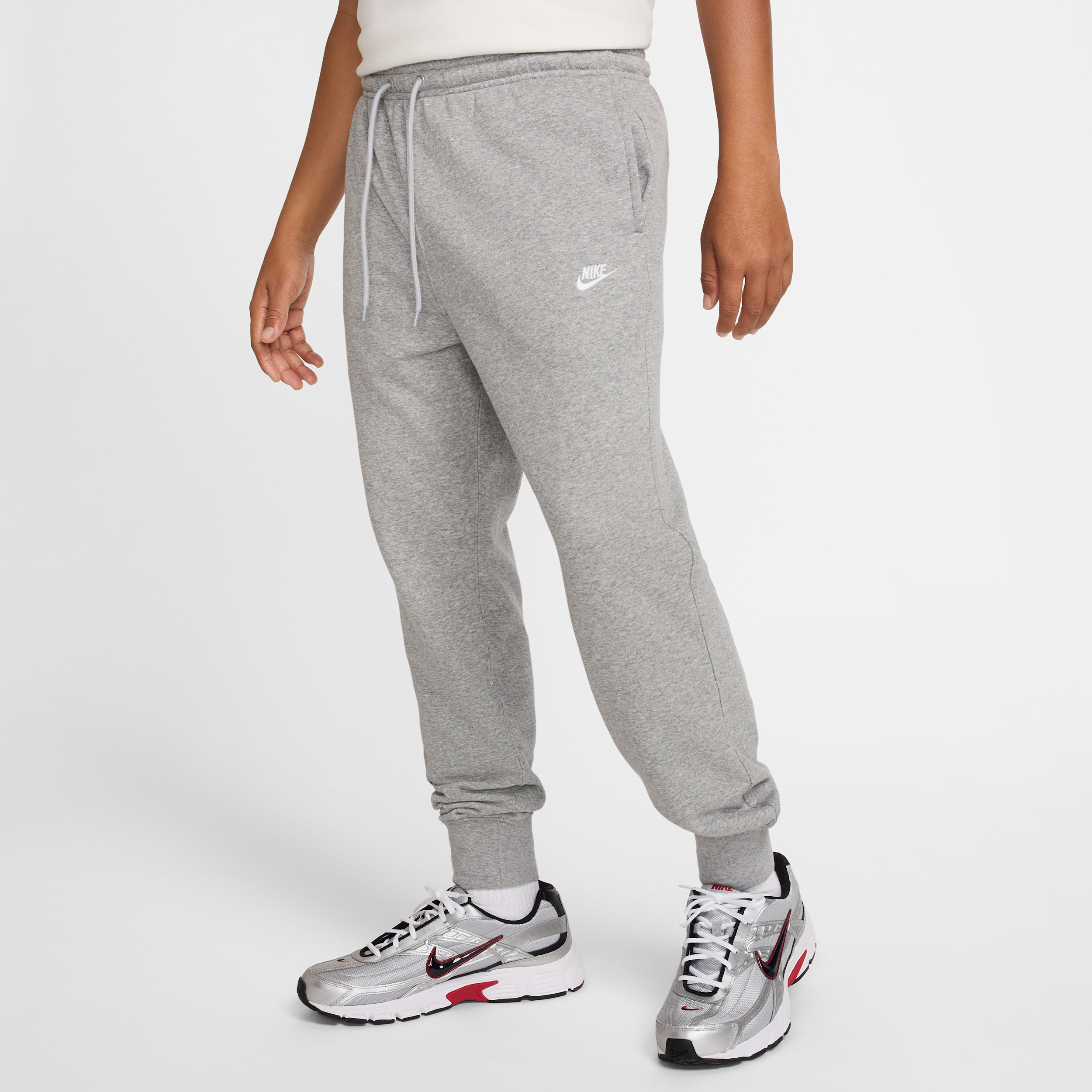 Pantaloni jogger in French Terry Nike Club – Uomo - Grigio