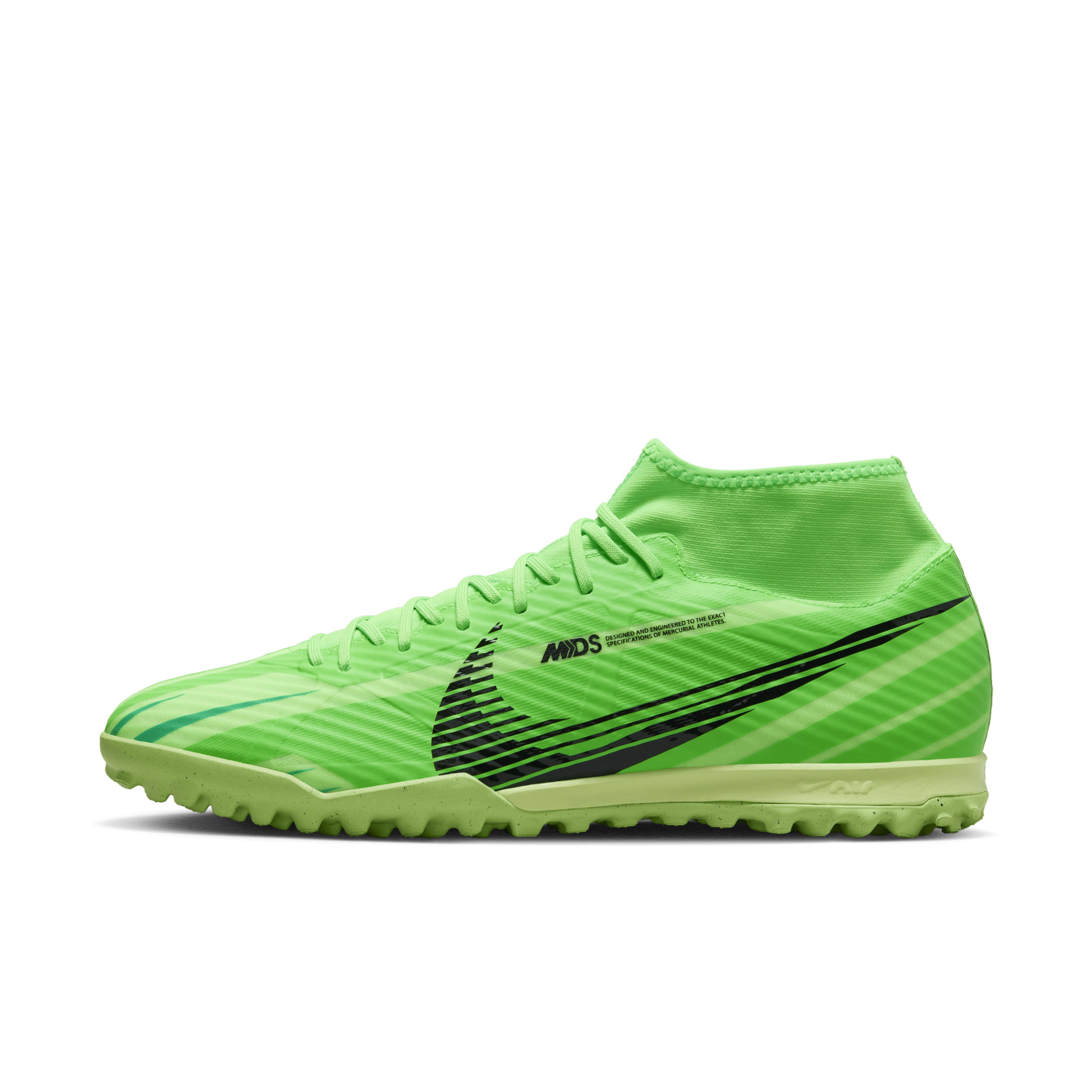 Scarpa da calcio a taglio alto TF Nike Superfly 9 Academy Mercurial Dream Speed - Verde