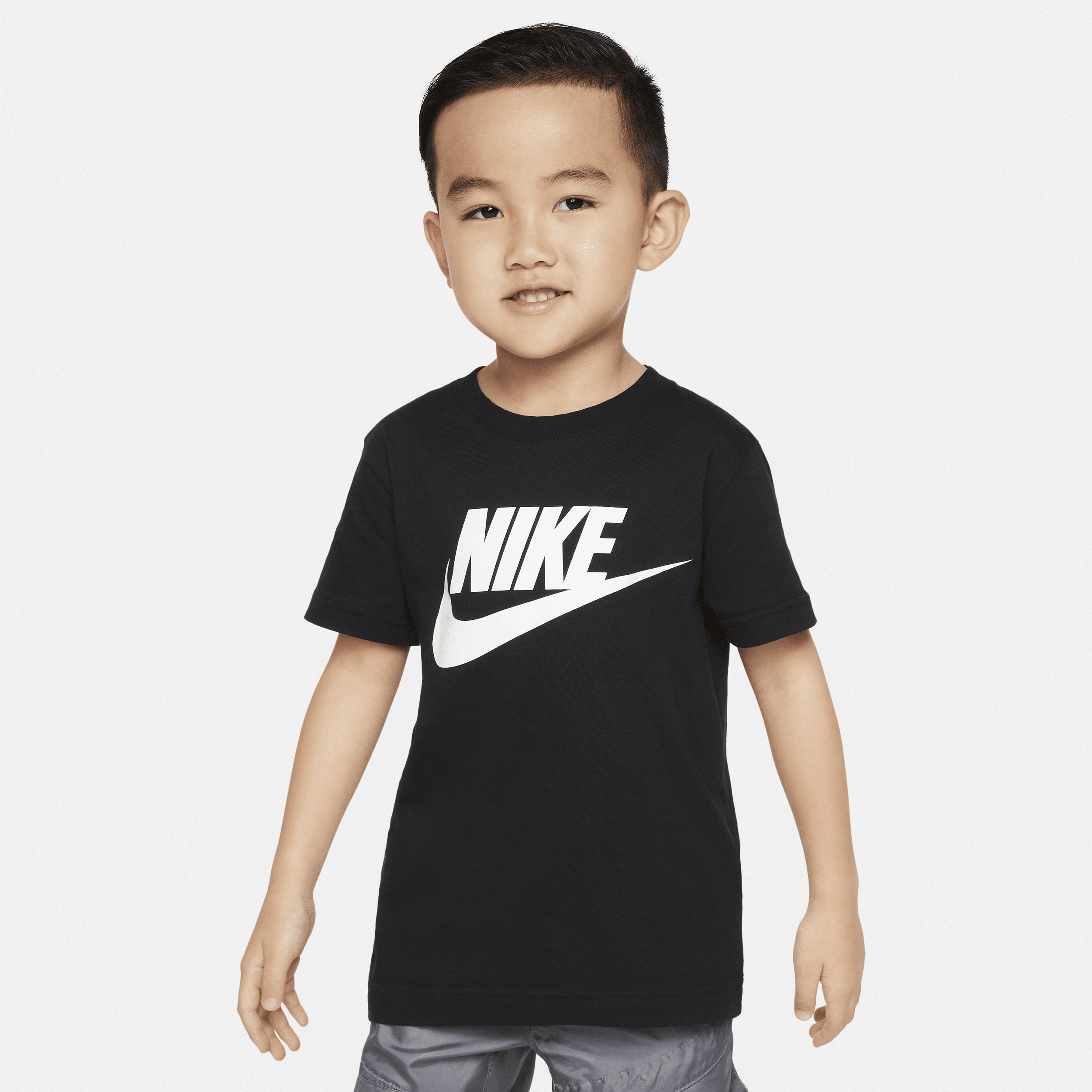 Nike Futura-T-shirt til mindre børn - sort