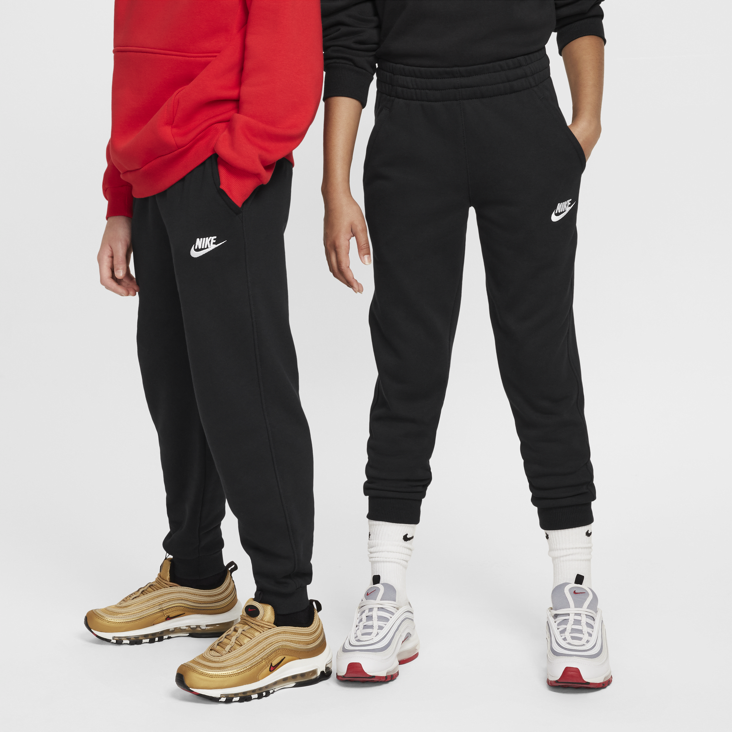 【ナイキ(NIKE)公式ストア】ナイキ クラブ フリース ジュニア フレンチ テリー ジョガーパンツ FD3019-010 ブラック 【ナイキ(NIKE)公式ストア】ナイキ クラブ フリース ジュニア フレンチ テリー ジョガーパンツ FD3019-010 ブラック