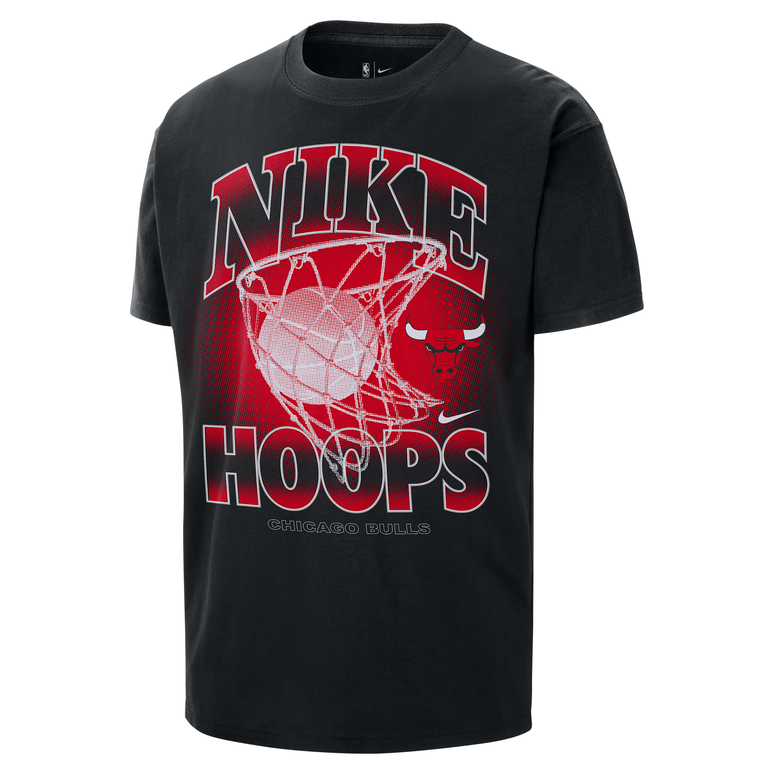 【ナイキ(NIKE)公式ストア】シカゴ ブルズ コートサイド メンズ ナイキ NBA マックス90 Tシャツ HQ1267-010 ブラック 【ナイキ(NIKE)公式ストア】シカゴ ブルズ コートサイド メンズ ナイキ NBA マックス90 Tシャツ HQ1267-010 ブラック
