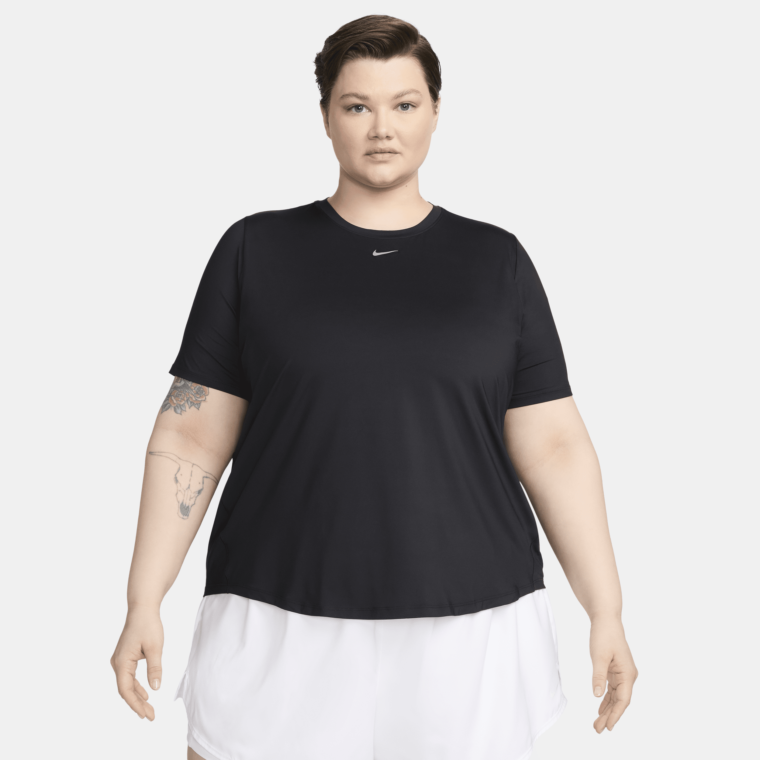 【ナイキ(NIKE)公式ストア】ナイキ ワン クラシック ウィメンズ Dri-FIT ショートスリーブ トップ (プラスサイズ) FN2800-010 ブラック 【ナイキ(NIKE)公式ストア】ナイキ ワン クラシック ウィメンズ Dri-FIT ショートスリーブ トップ (プラスサイズ) FN2800-010 ブラック