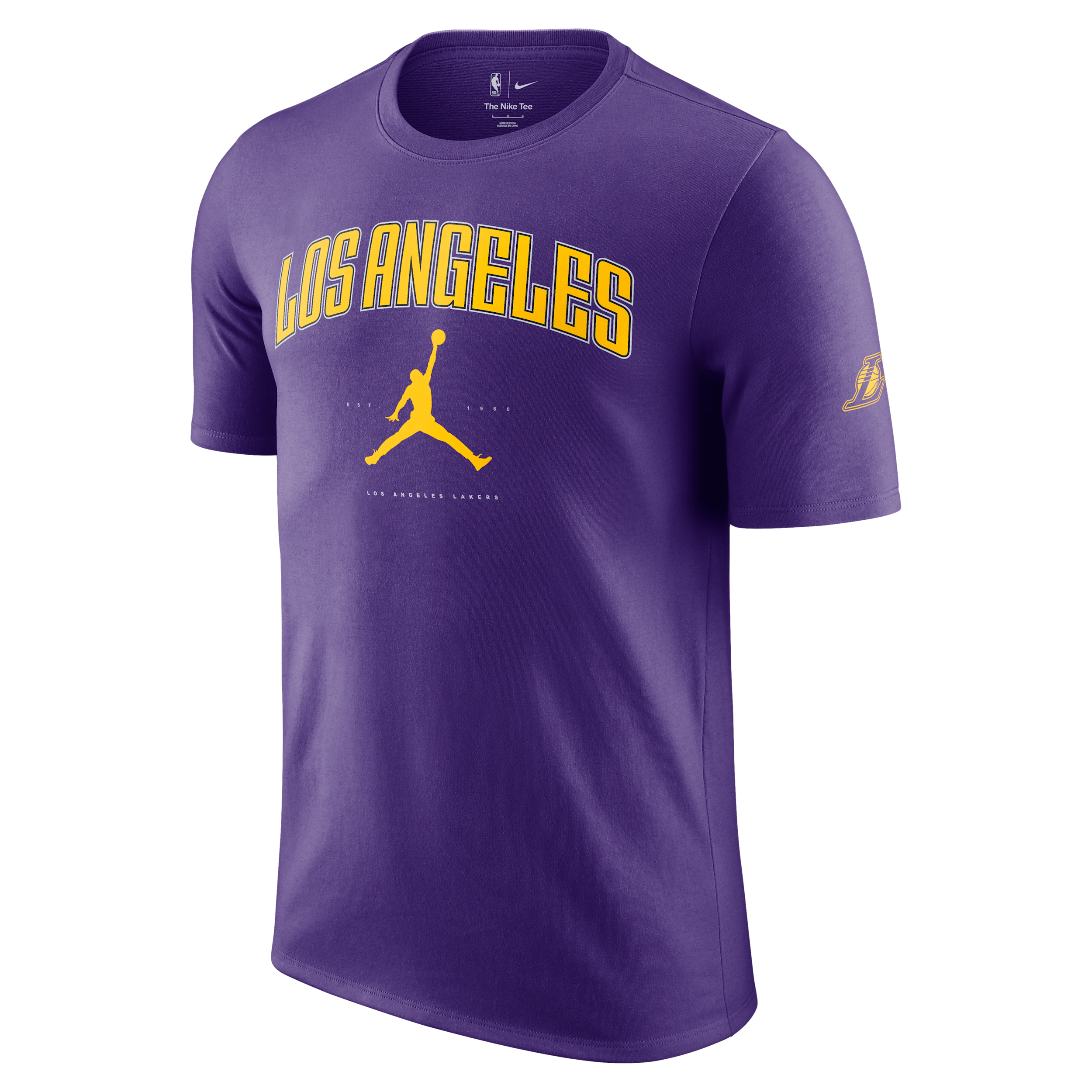 【ナイキ(NIKE)公式ストア】ロサンゼルス レイカーズ エッセンシャル メンズ ジョーダン NBA Tシャツ HQ1237-504 パープル 【ナイキ(NIKE)公式ストア】ロサンゼルス レイカーズ エッセンシャル メンズ ジョーダン NBA Tシャツ HQ1237-504 パープル