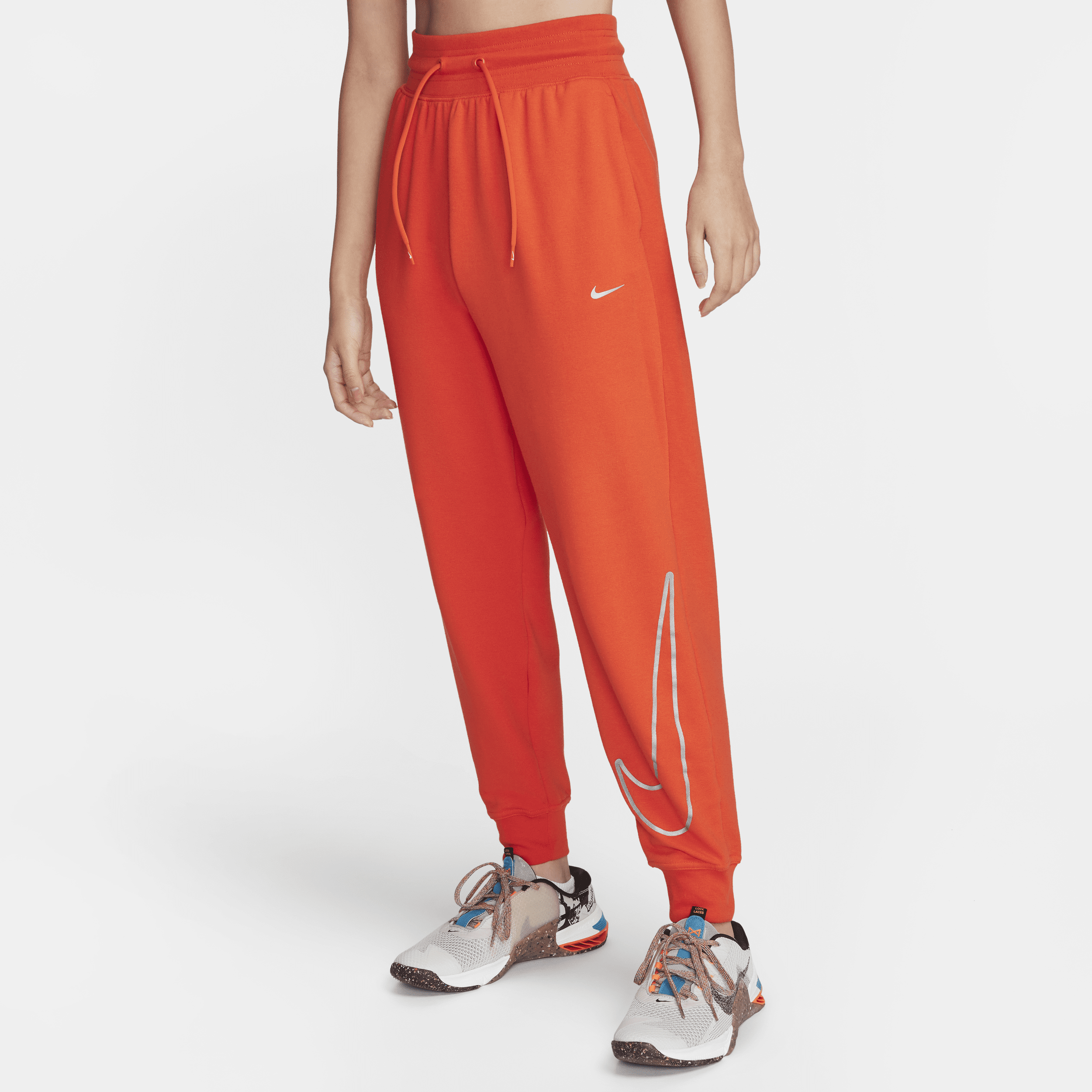 【ナイキ(NIKE)公式ストア】ナイキ Dri-FIT ワン ウィメンズ ハイウエスト 7/8 フレンチテリー グラフィック パンツ FB5576-633 レッド 【ナイキ(NIKE)公式ストア】ナイキ Dri-FIT ワン ウィメンズ ハイウエスト 7/8 フレンチテリー グラフィック パンツ FB5576-633 レッド
