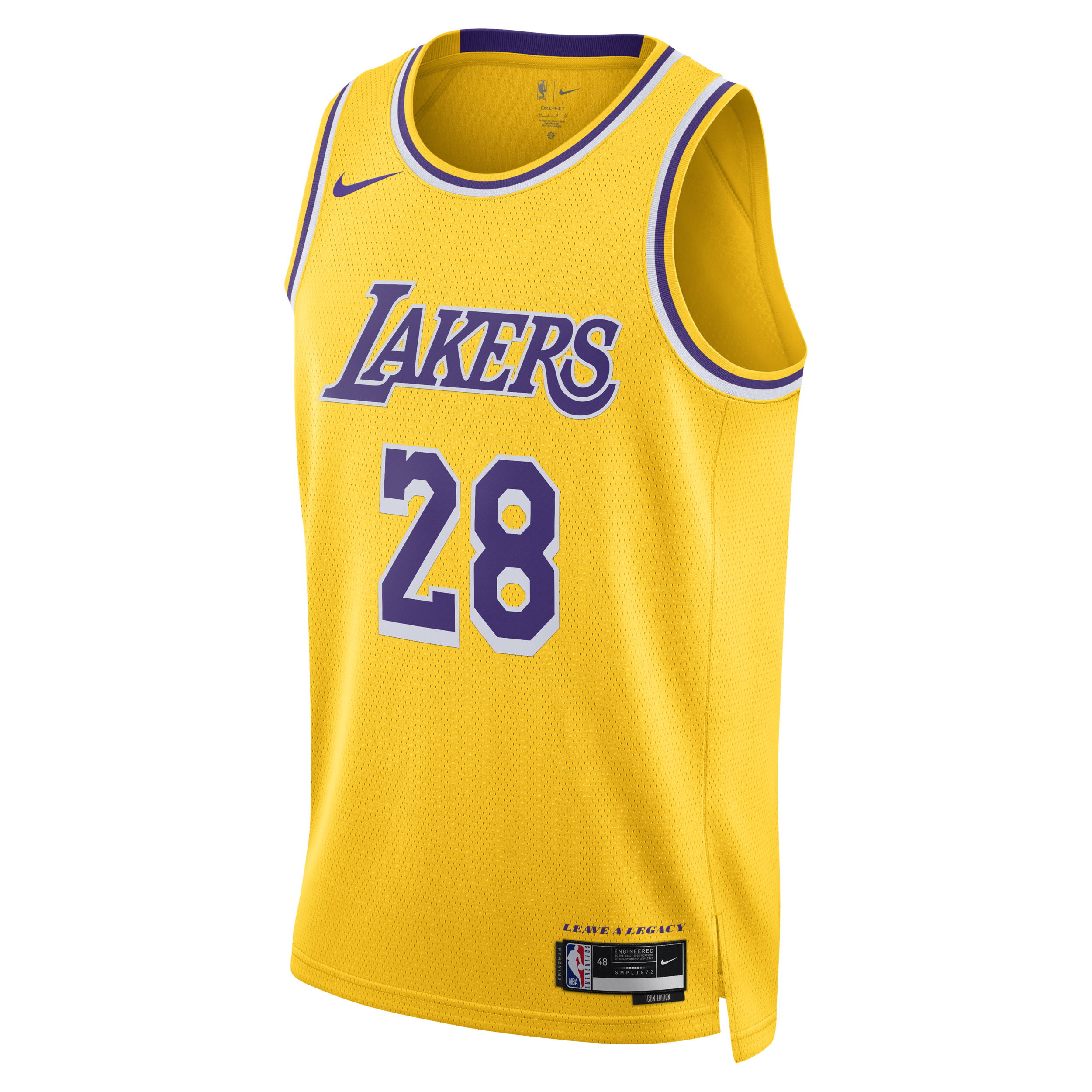【ナイキ(NIKE)公式ストア】ロサンゼルス レイカーズ アイコン エディション 2022/23 メンズ ナイキ Dri-FIT NBA スウィングマン ジャージー DN2009-732 イエロー 【ナイキ(NIKE)公式ストア】ロサンゼルス レイカーズ アイコン エディション 2022/23 メンズ ナイキ Dri-FIT NBA スウィングマン ジャージー DN2009-732 イエロー