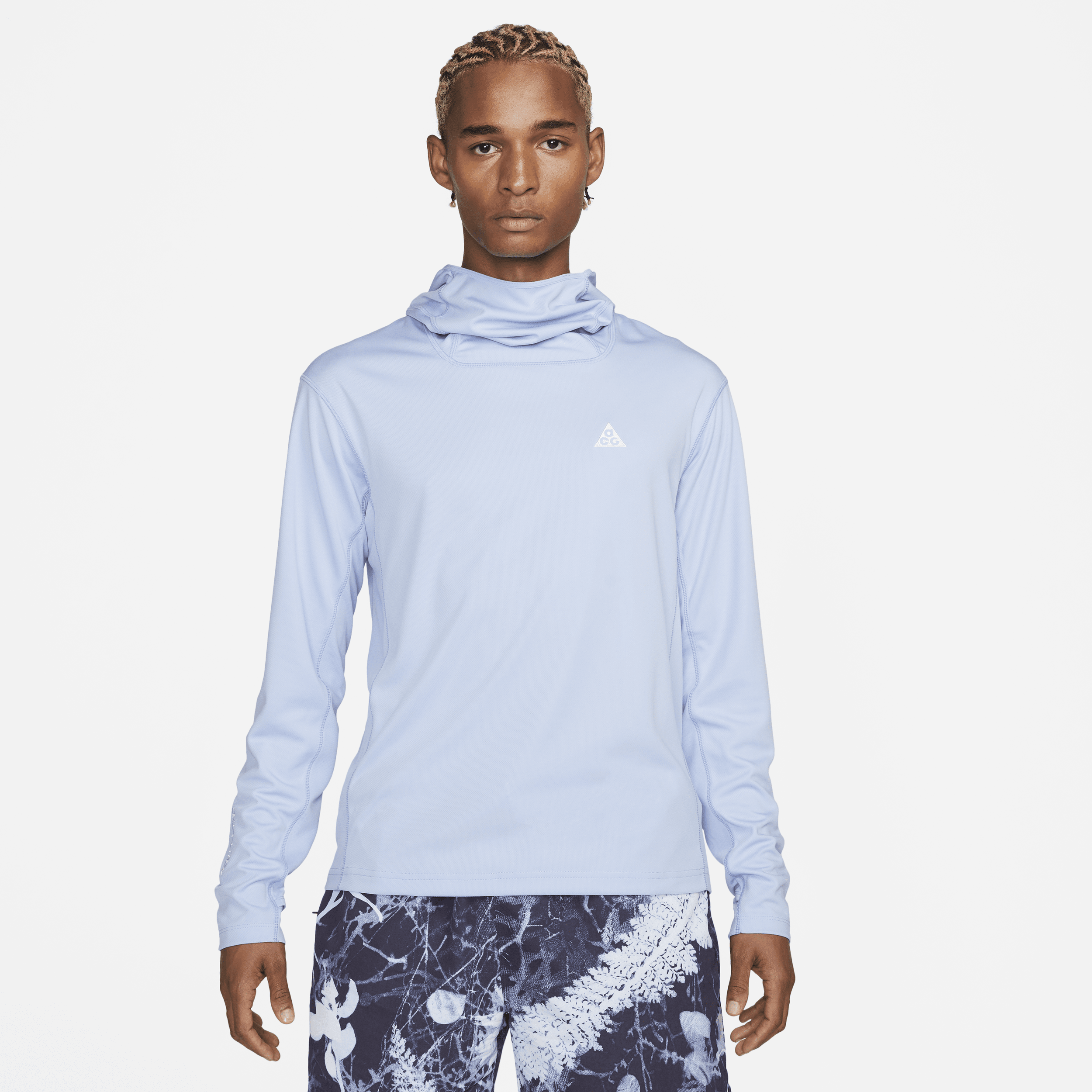 Nike ACG Dri-FIT ADV 'Lava Tree' UV-hoodie voor heren - Blauw