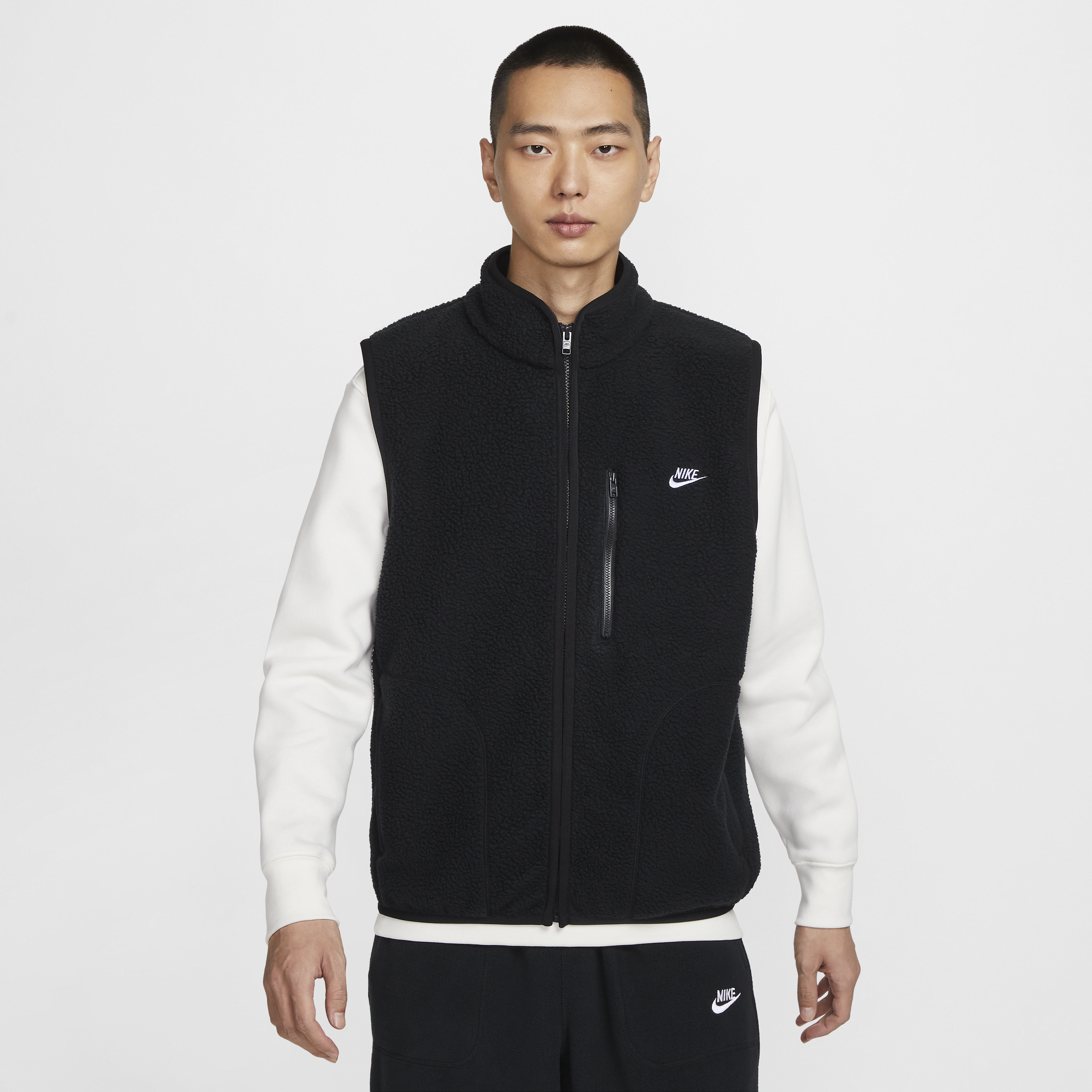【ナイキ(NIKE)公式ストア】ナイキ スポーツウェア クラブ メンズ ウィンタライズド ベスト FZ0895-010 ブラック 【ナイキ(NIKE)公式ストア】ナイキ スポーツウェア クラブ メンズ ウィンタライズド ベスト FZ0895-010 ブラック