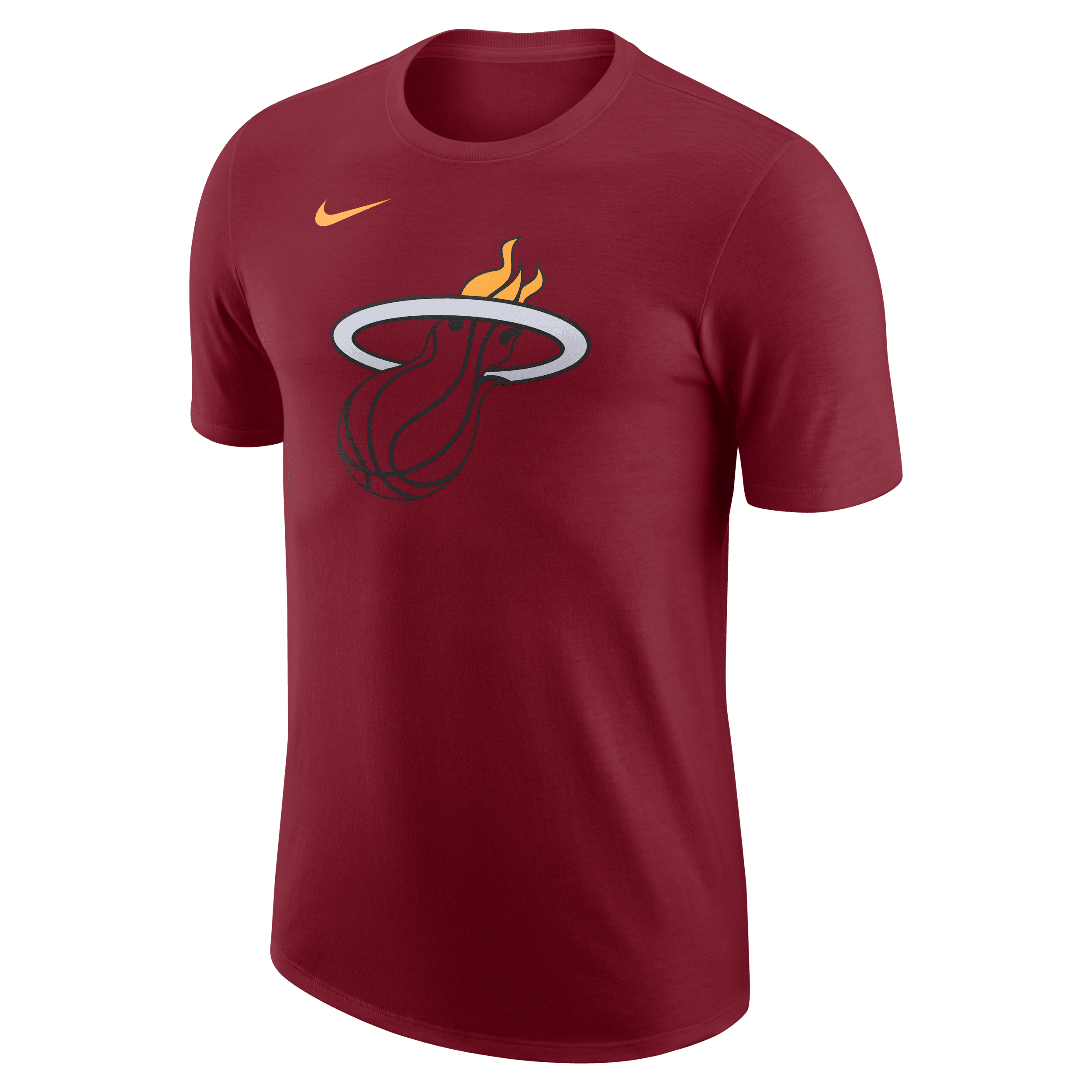 Miami Heat Essential Nike NBA-T-shirt til mænd - rød