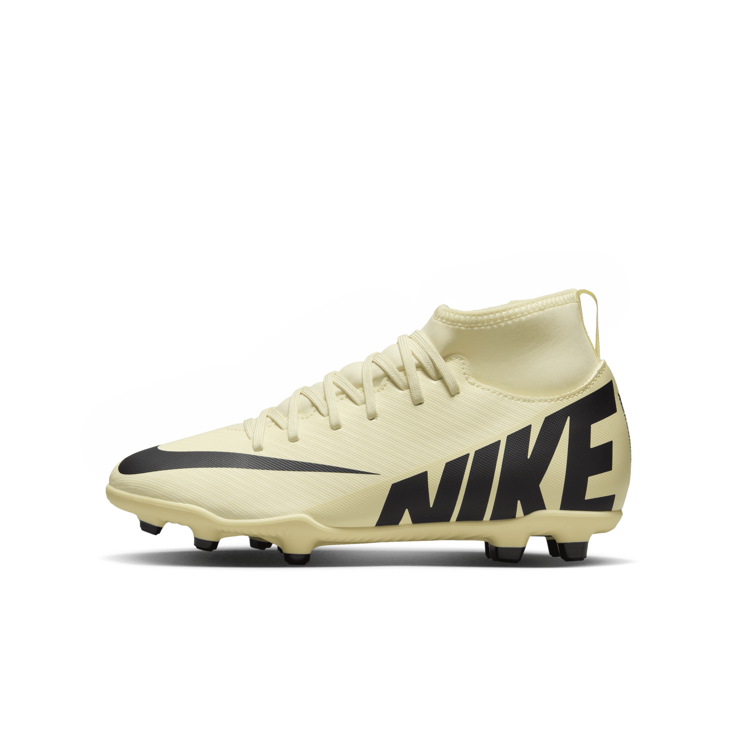 Scarpa da calcio multiterreno a taglio alto Nike Jr. Mercurial Superfly 9 Club – Bambini/Ragazzi - Giallo