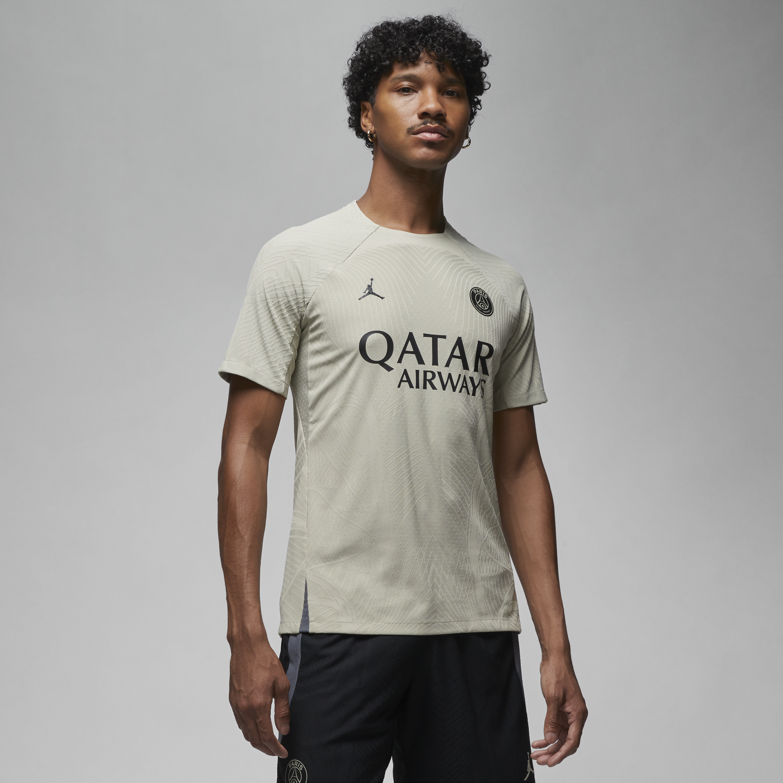 Nike Tercera equipación Strike Elite París Saint-Germain Camiseta de fútbol de tejido Knit y manga corta Jordan Dri-FIT ADV - Hombre - Marrón