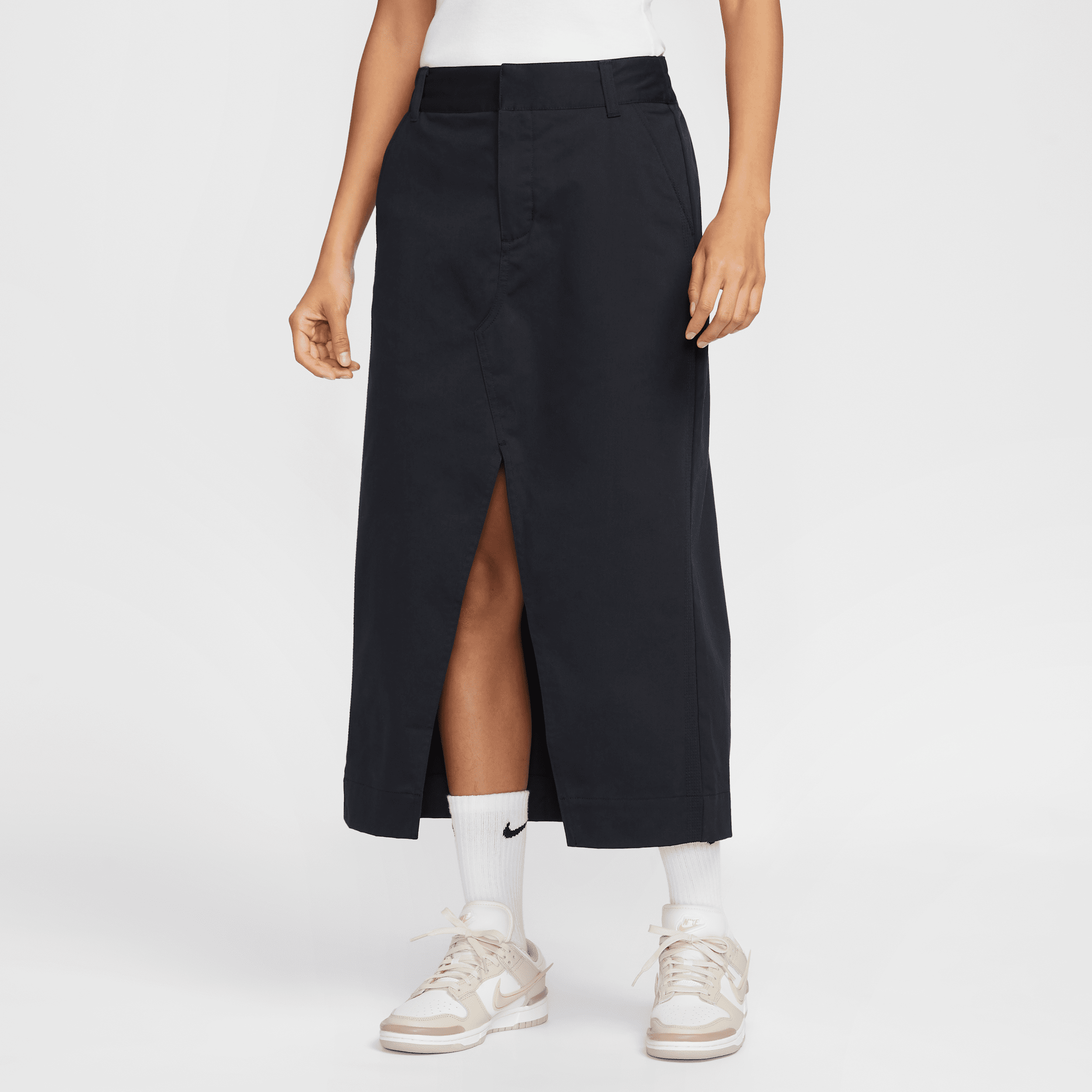 【ナイキ(NIKE)公式ストア】ナイキ スポーツウェア コレクション ウィメンズ ツイル スカート HQ8023-010 ブラック 【ナイキ(NIKE)公式ストア】ナイキ スポーツウェア コレクション ウィメンズ ツイル スカート HQ8023-010 ブラック
