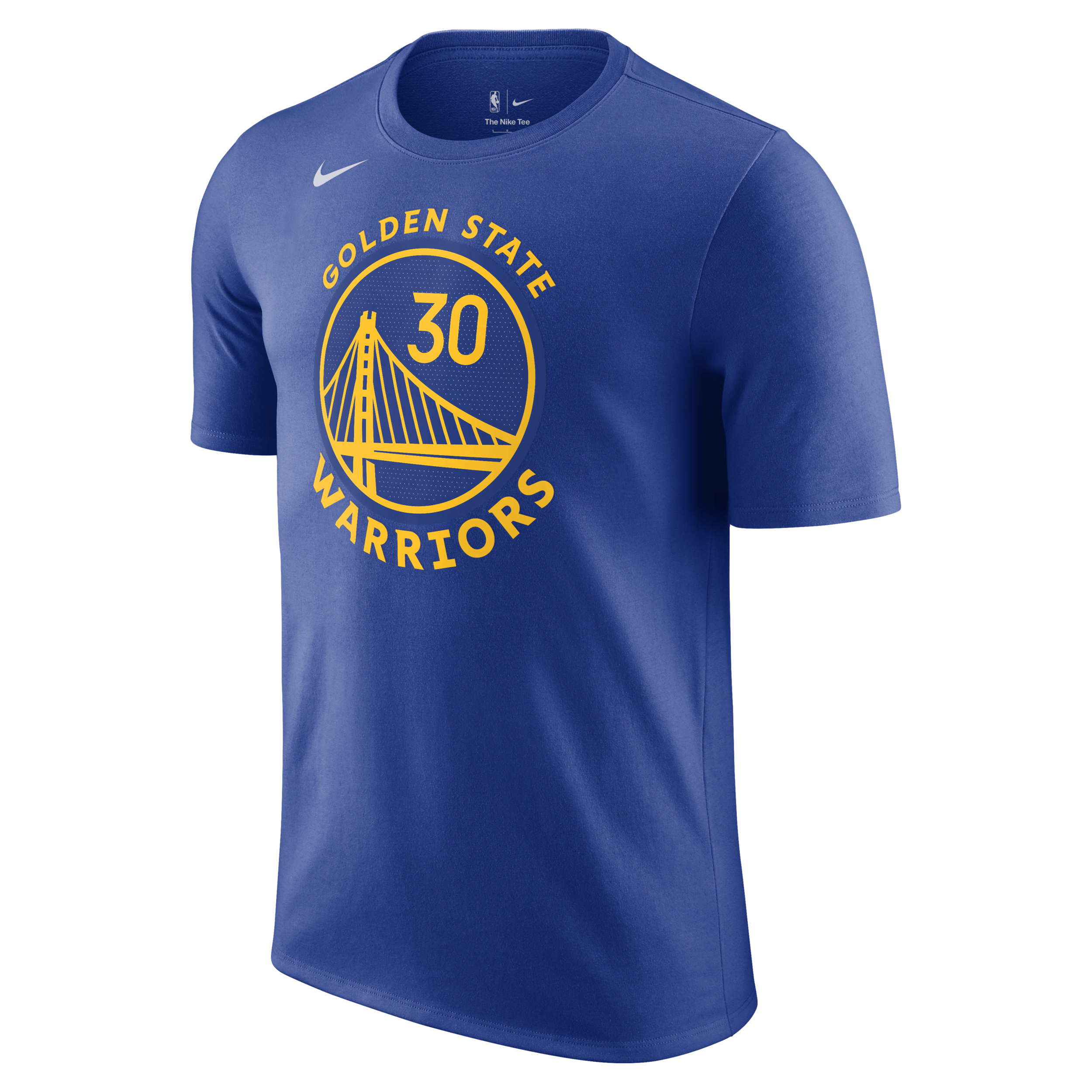 Golden State Warriors Nike NBA-herenshirt - Blauw