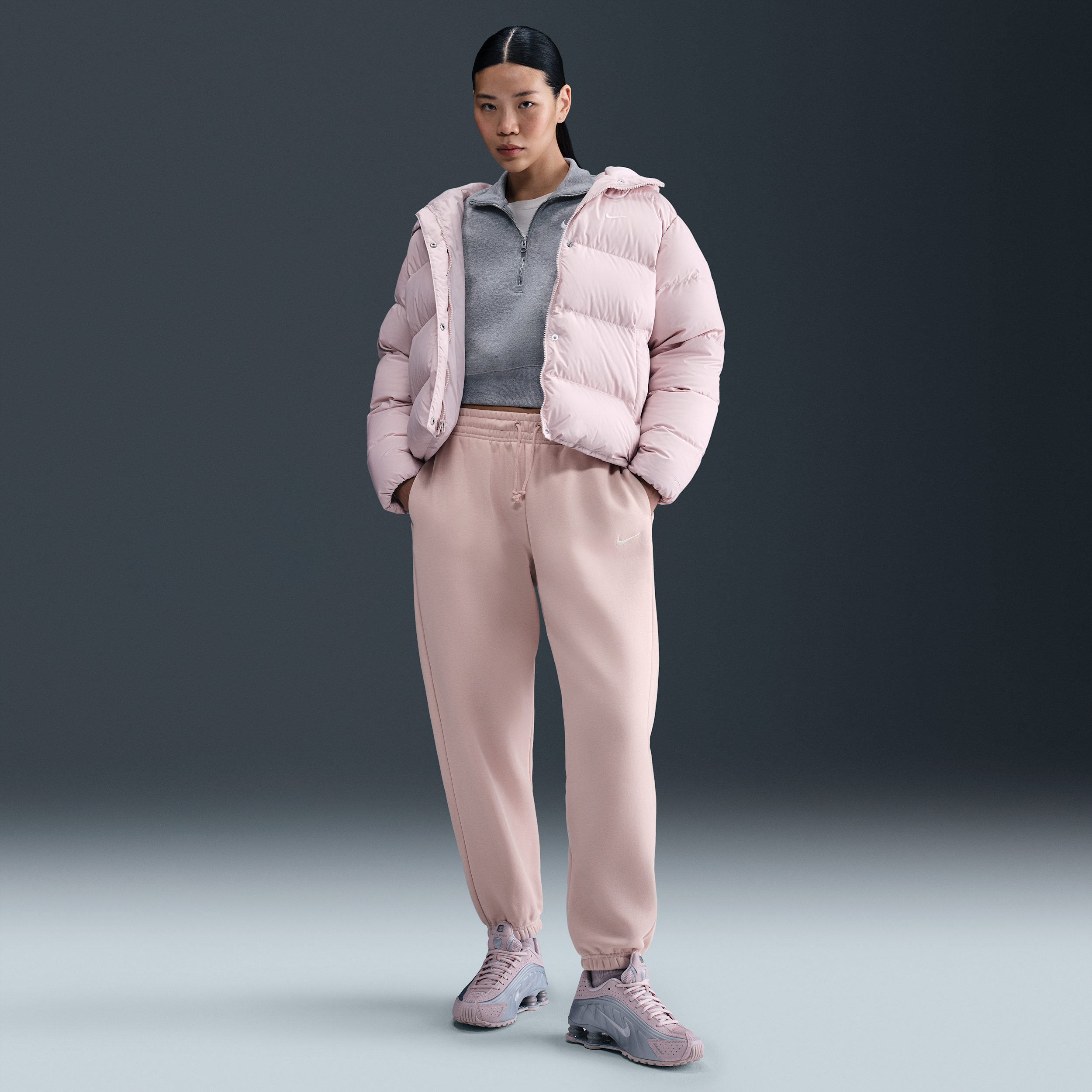 【ナイキ(NIKE)公式ストア】ナイキ スポーツウェア フェニックス フリース ウィメンズ ハイウエスト オーバーサイズド スウェットパンツ FZ5997-667 ピンク 【ナイキ(NIKE)公式ストア】ナイキ スポーツウェア フェニックス フリース ウィメンズ ハイウエスト オーバーサイズド スウェットパンツ FZ5997-667 ピンク
