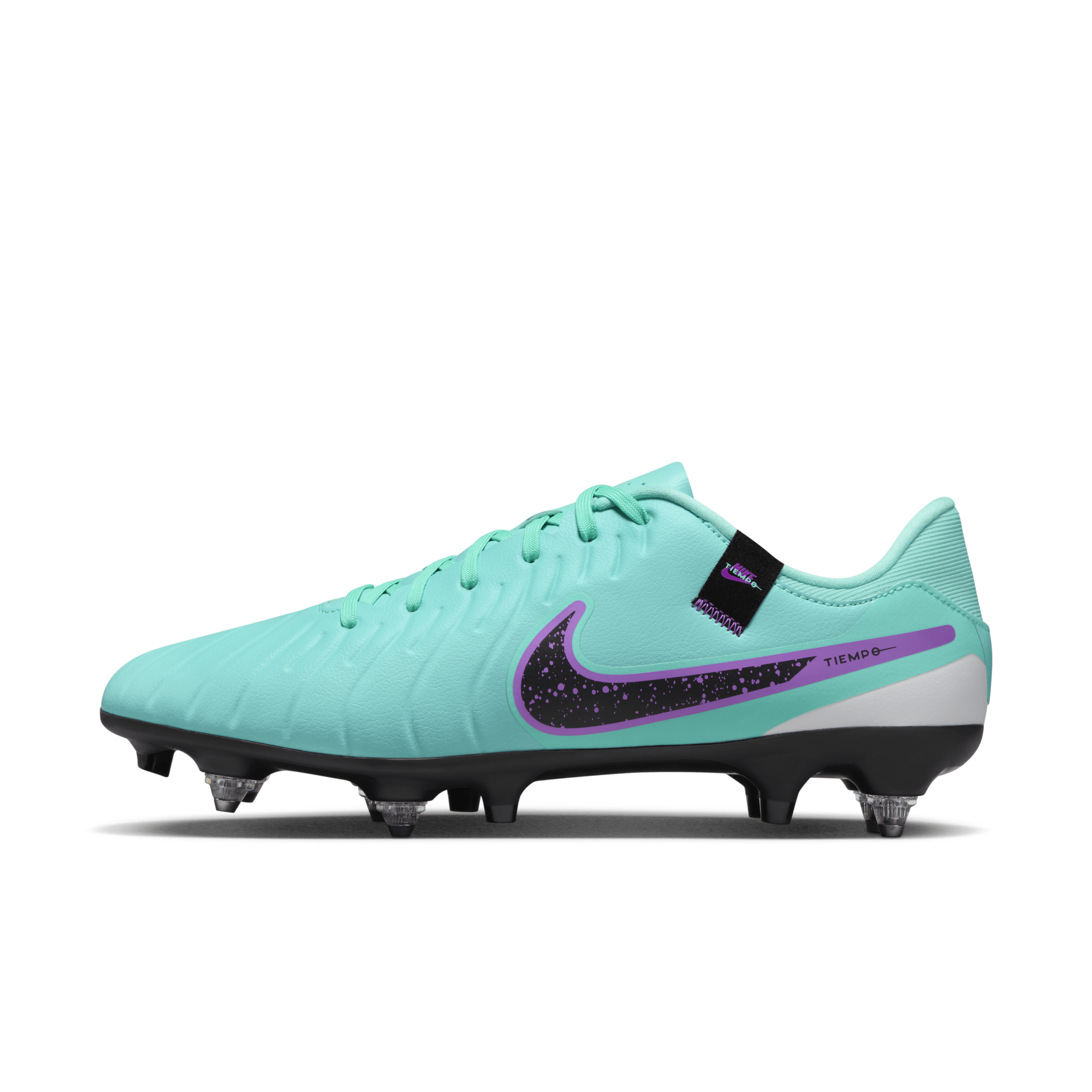 Nike Tiempo Legend 10 Academy-fodboldstøvler (low-top) til vådt græs - grøn