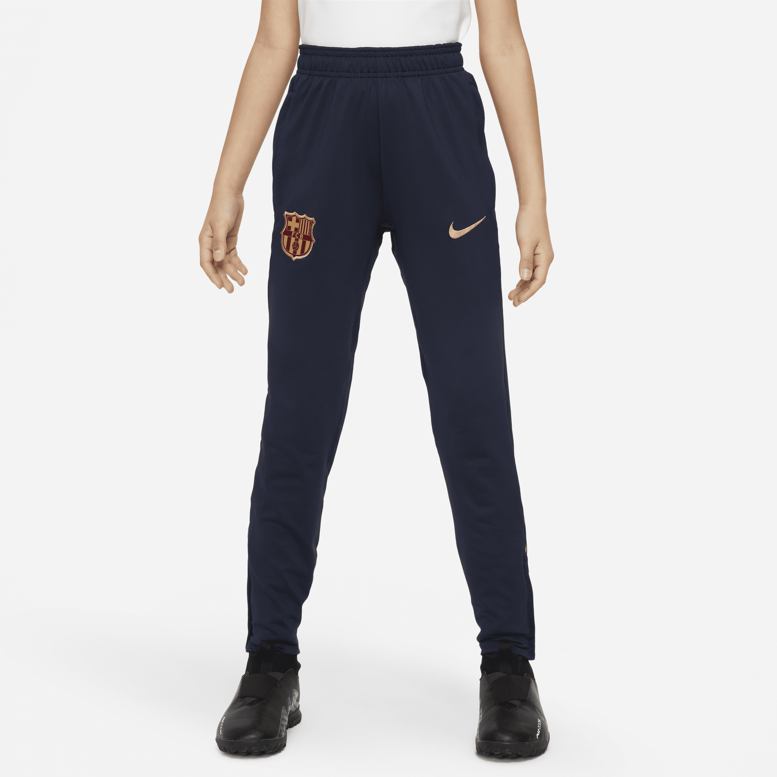 Pantaloni da calcio Nike Dri-FIT FC Barcelona Strike - Ragazzi - Blu