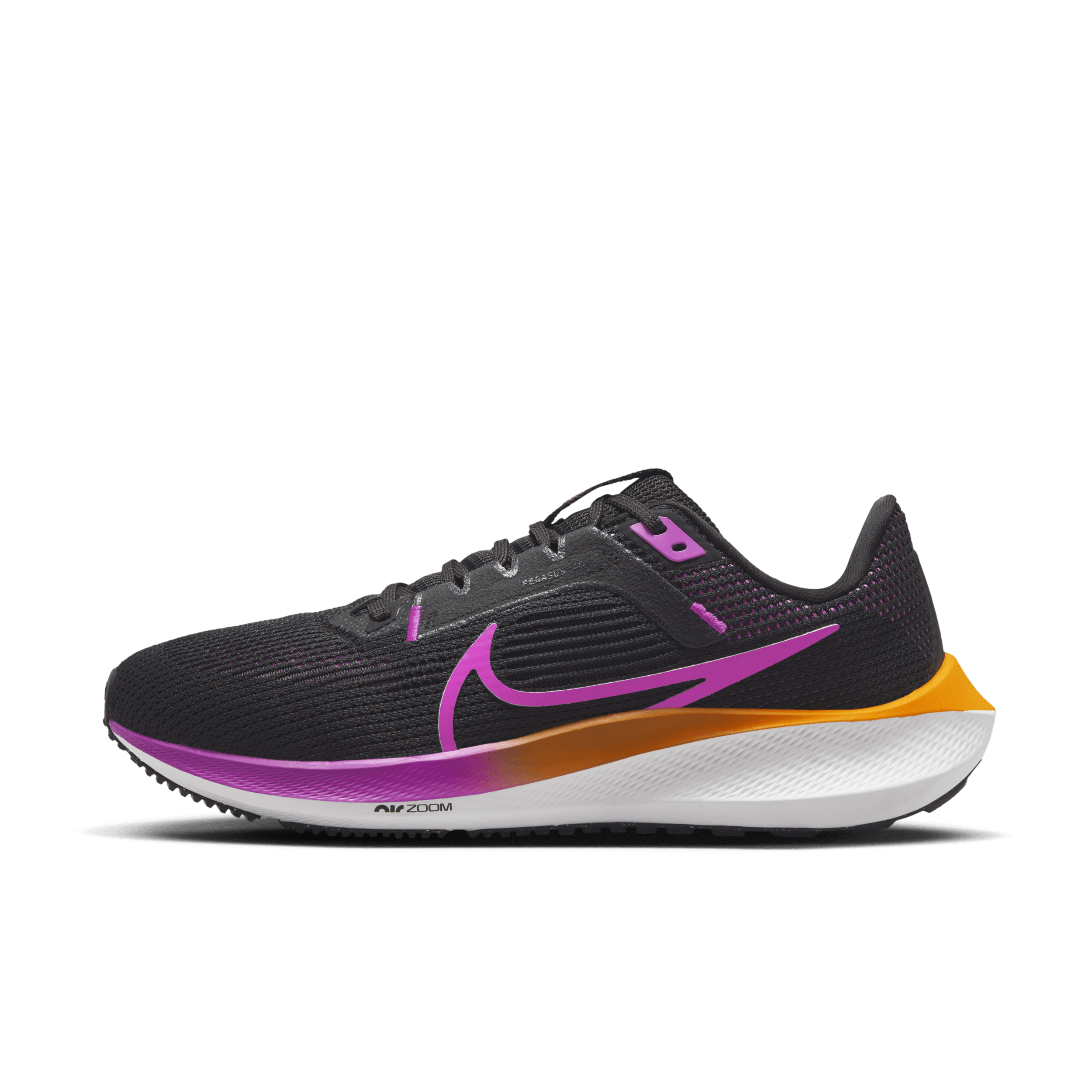 Nike Pegasus 40 Hardloopschoenen voor dames (straat) - Zwart