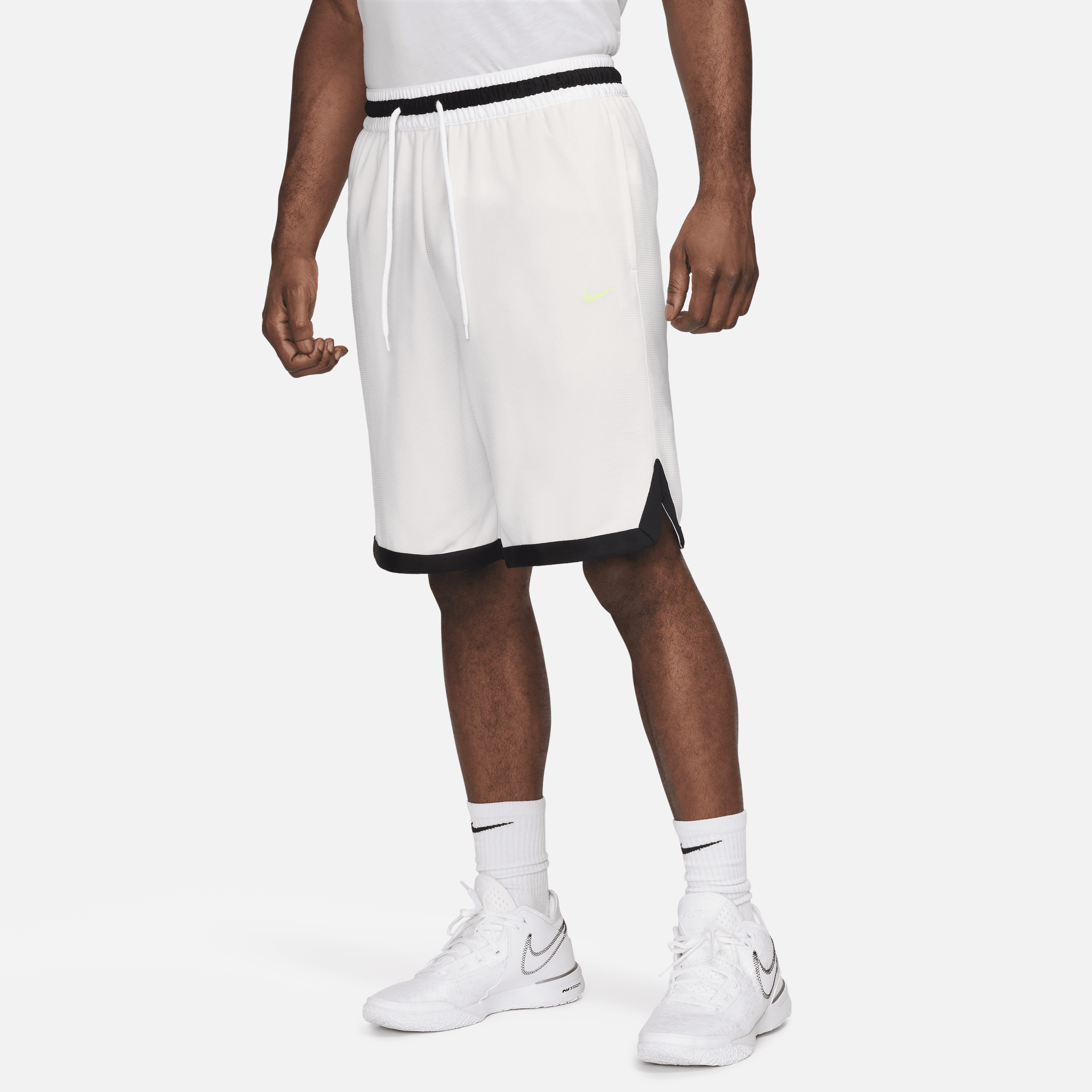 Nike Dri-FIT DNA Basketbalshorts voor heren (25 cm) - Grijs