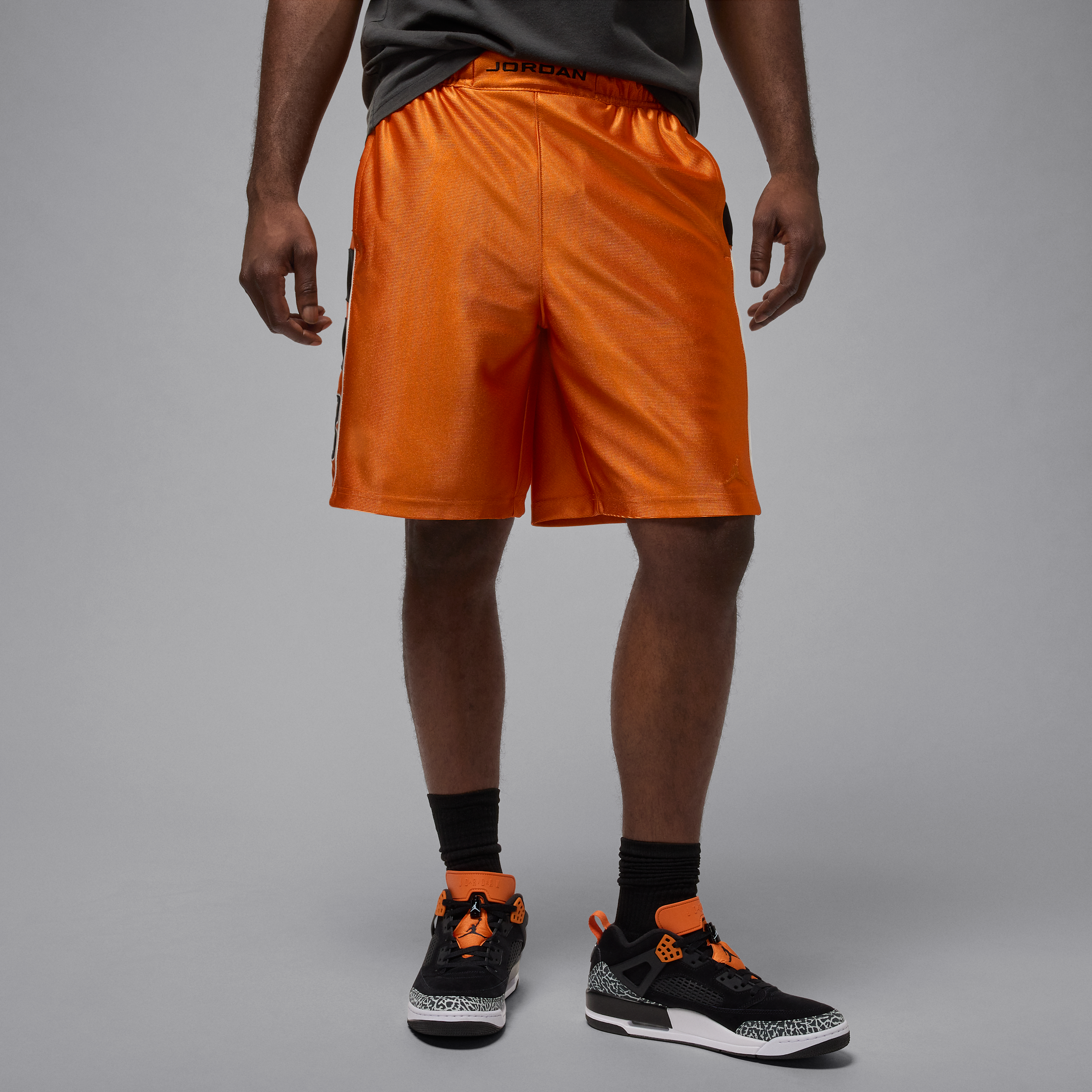 Nike Shorts Jordan Brooklyn Cat Scratch – Uomo - Arancione