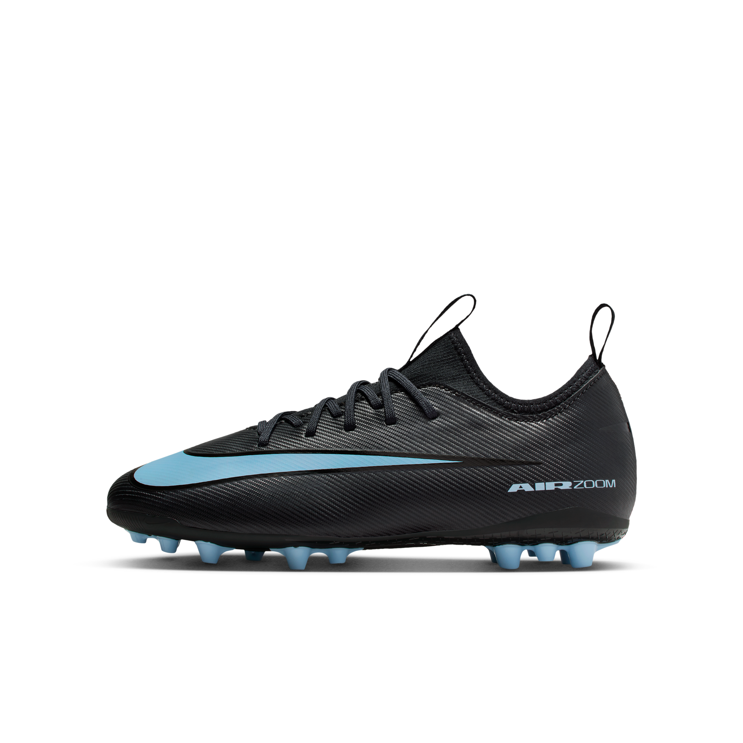 Nike Jr. Mercurial Vapor 16 Academy Botas de fútbol de perfil bajo para césped artificial - Niño/a y niño/a pequeño/a - Negro