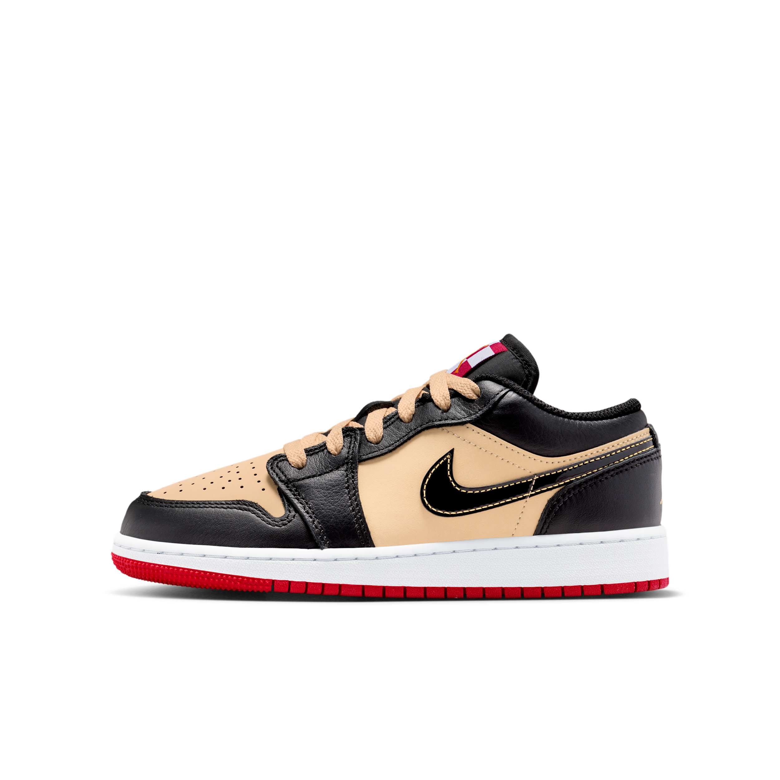 【ナイキ(NIKE)公式ストア】エア ジョーダン 1 LOW SE ジュニアシューズ HQ2016-200 ブラウン 【ナイキ(NIKE)公式ストア】エア ジョーダン 1 LOW SE ジュニアシューズ HQ2016-200 ブラウン