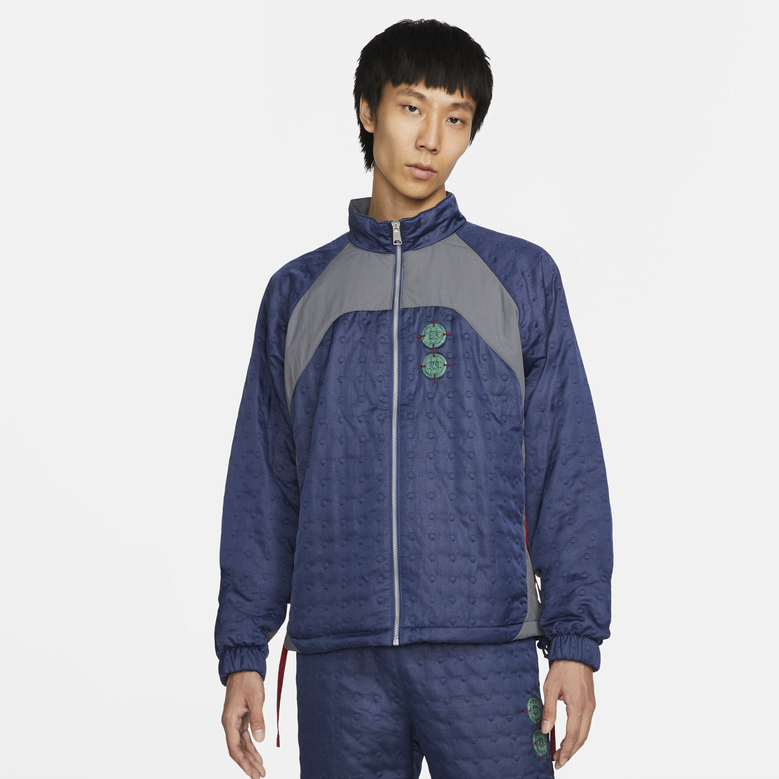 【ナイキ(NIKE)公式ストア】ジョーダン x CLOT メンズ ウーブン ジャケット DJ9743-414 ブルー 【ナイキ(NIKE)公式ストア】ジョーダン x CLOT メンズ ウーブン ジャケット DJ9743-414 ブルー