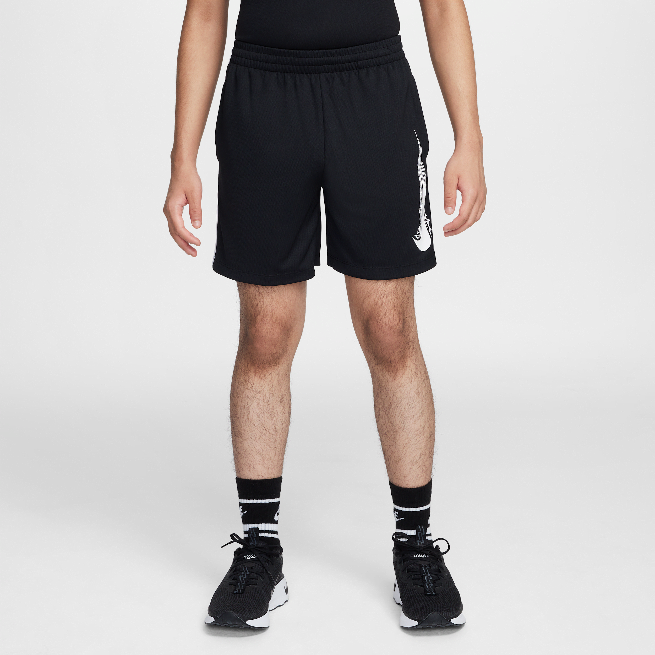 【ナイキ(NIKE)公式ストア】ナイキ マルチ ジュニア (ボーイズ) Dri-FIT ショートパンツ HF9121-010 ブラック 【ナイキ(NIKE)公式ストア】ナイキ マルチ ジュニア (ボーイズ) Dri-FIT ショートパンツ HF9121-010 ブラック