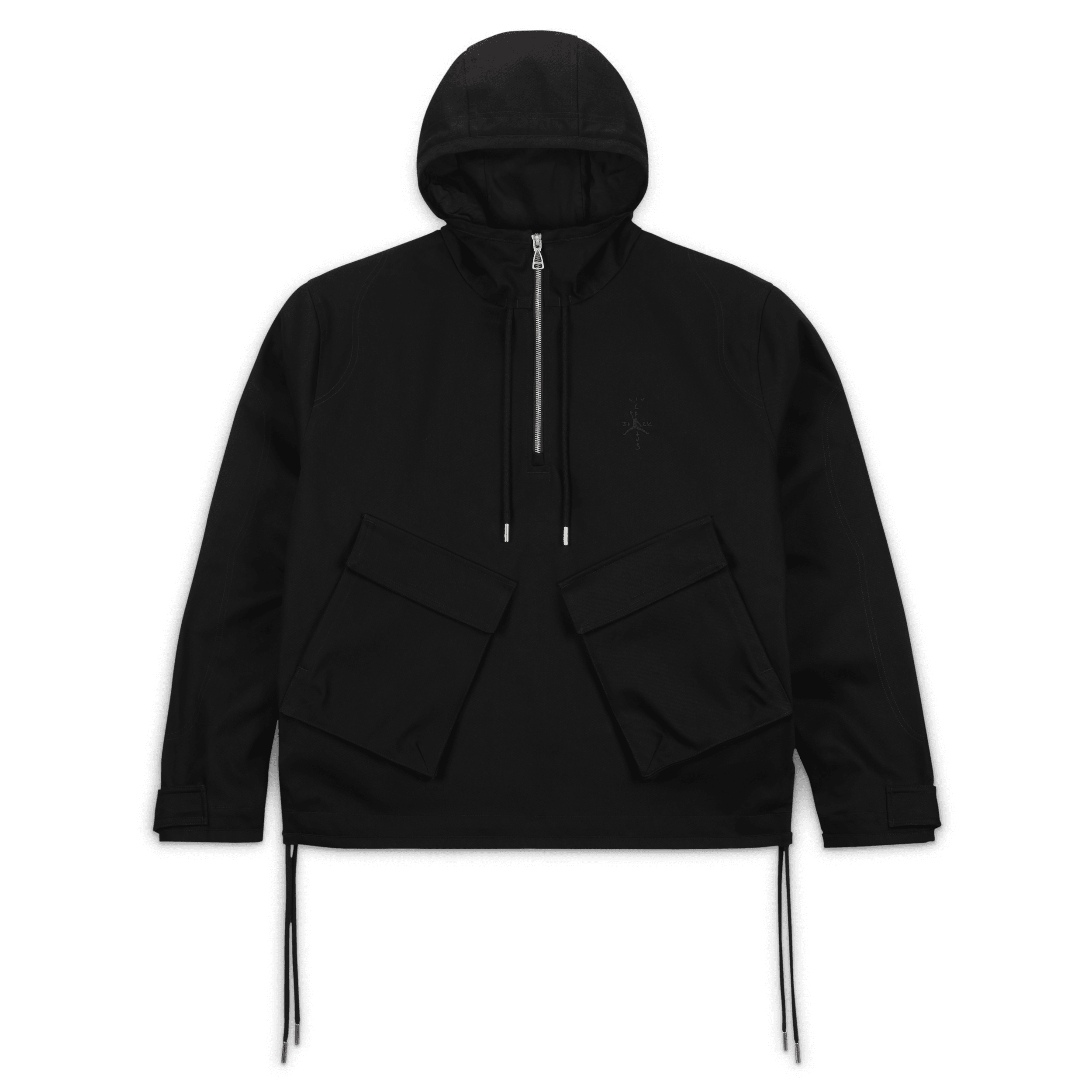 【ナイキ(NIKE)公式ストア】ジョーダン x トラヴィス スコット メンズ 1/2ジップ ジャケット DZ5488-010 ブラック 【ナイキ(NIKE)公式ストア】ジョーダン x トラヴィス スコット メンズ 1/2ジップ ジャケット DZ5488-010 ブラック