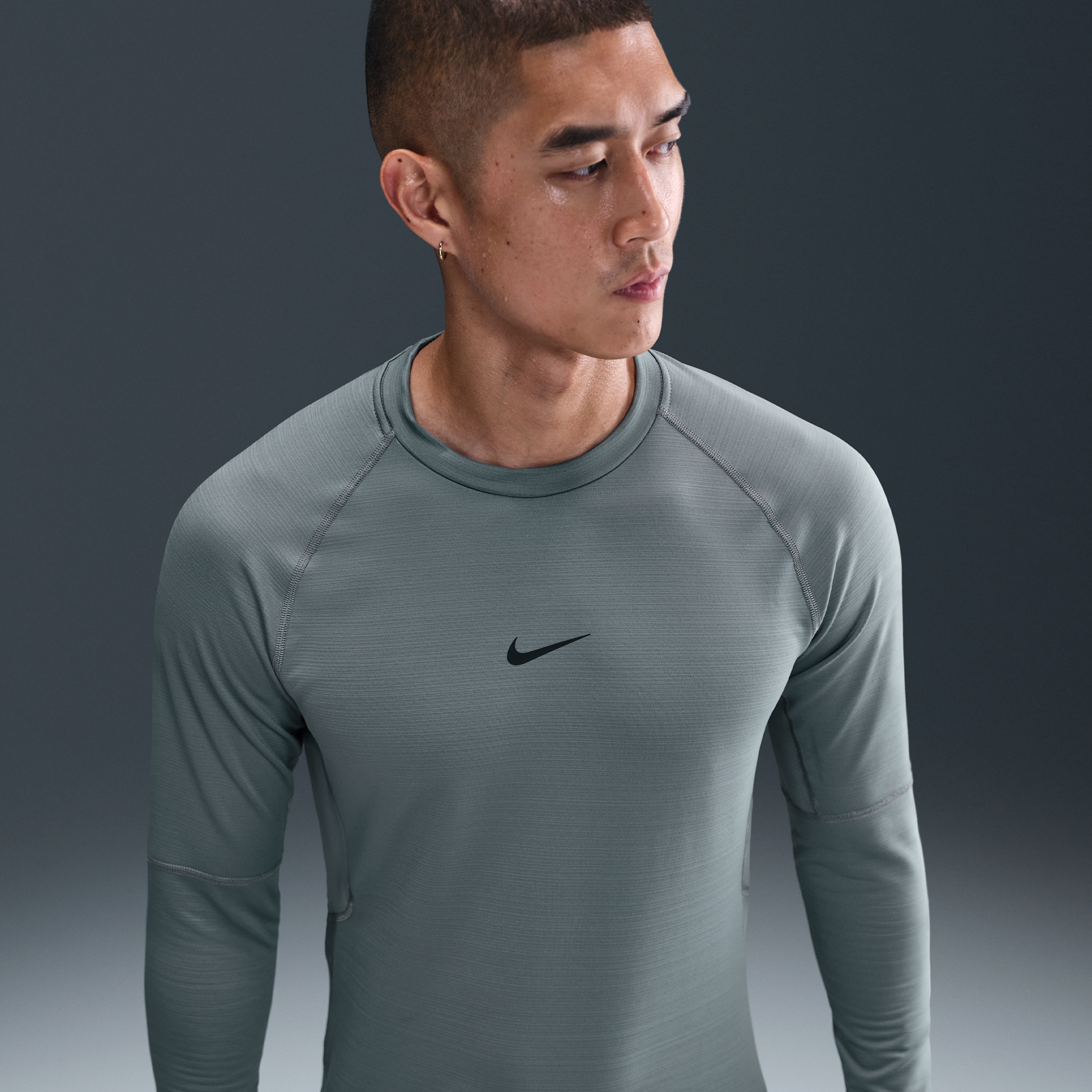 【ナイキ(NIKE)公式ストア】ナイキ プロ ウォーム メンズ ロングスリーブ トップ FB7983-084 グレー 【ナイキ(NIKE)公式ストア】ナイキ プロ ウォーム メンズ ロングスリーブ トップ FB7983-084 グレー