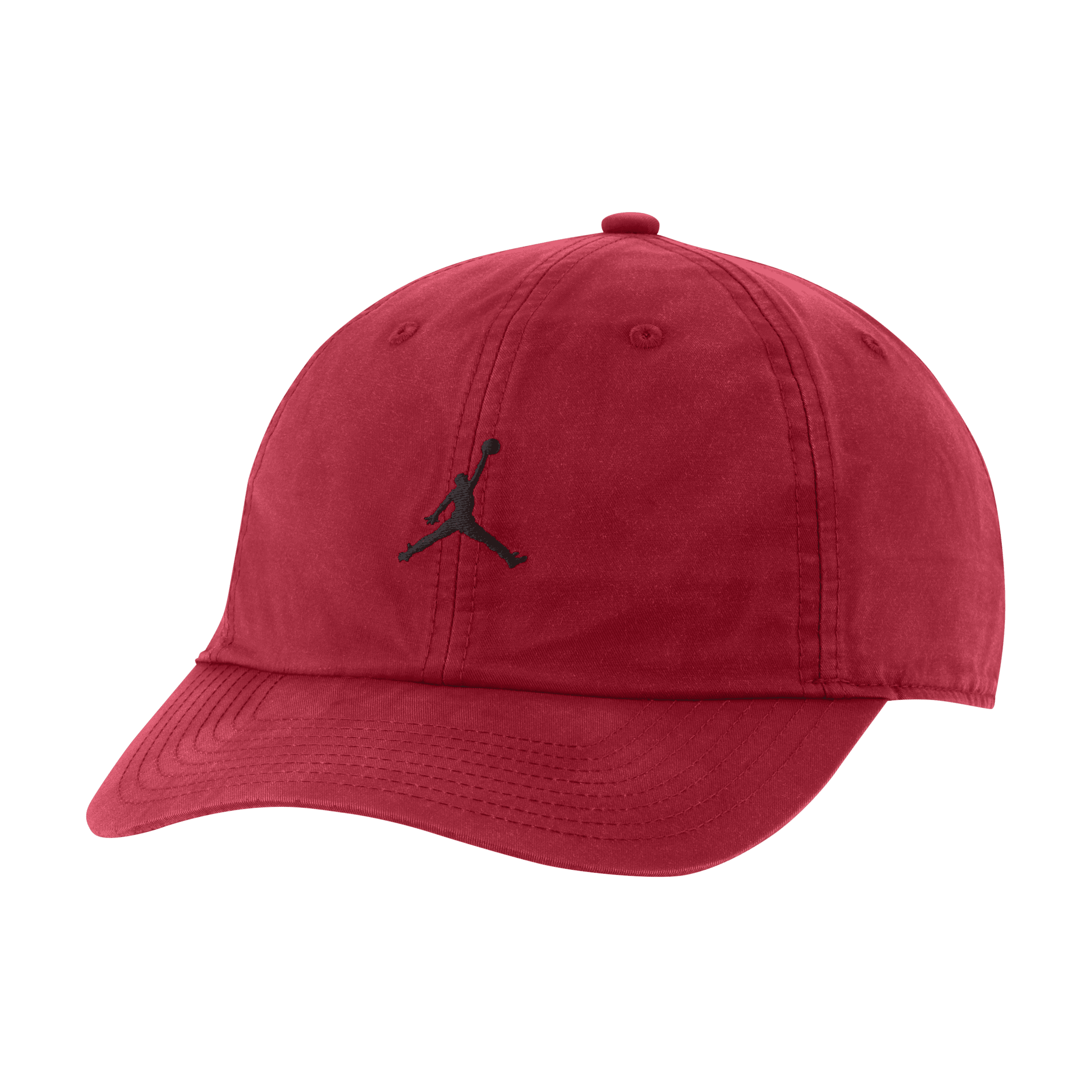 Nike Cappello con effetto slavato Jordan Jumpman Heritage86 - Rosso