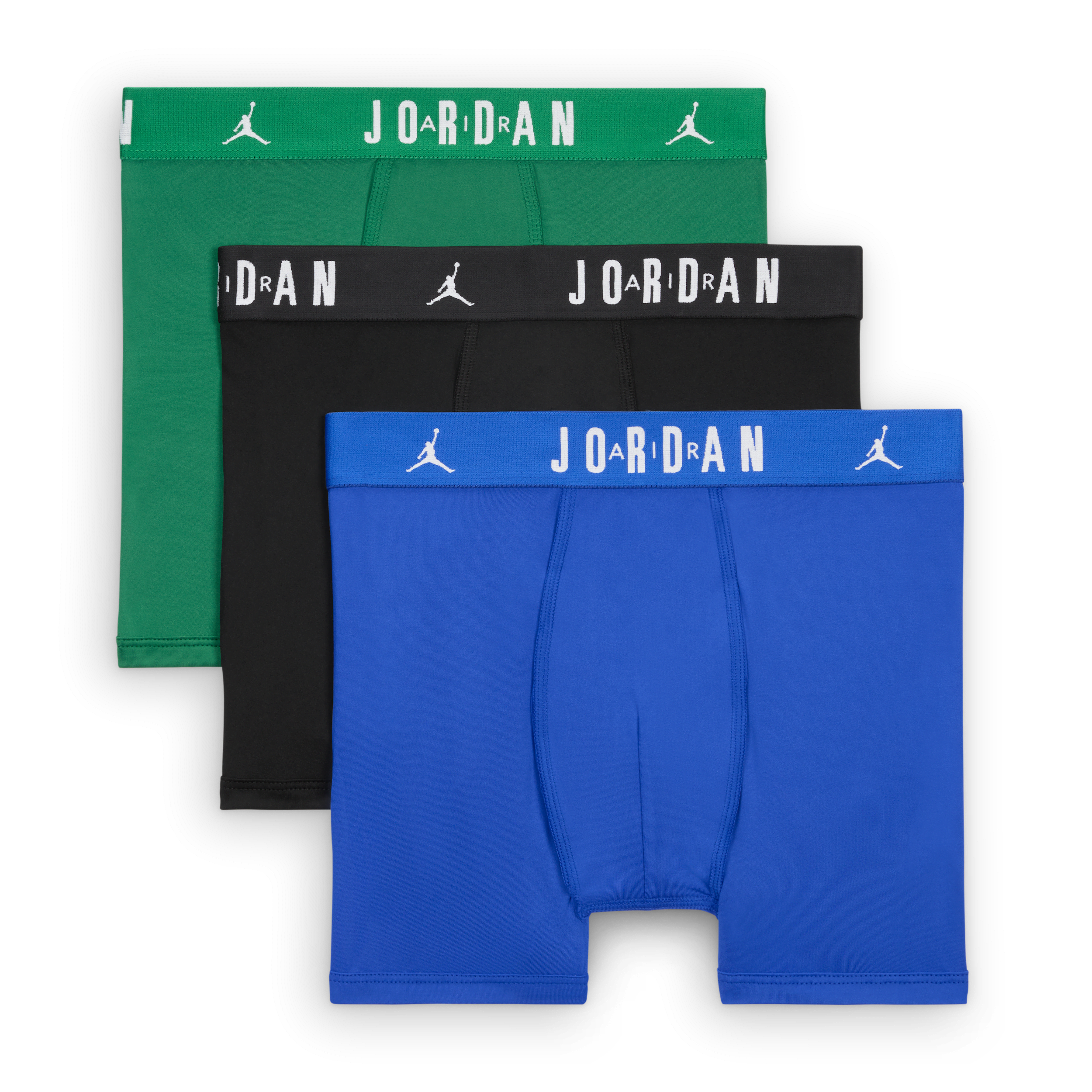 【ナイキ(NIKE)公式ストア】ジョーダン Dri-FIT ジュニア フライト ポリ ボクサーブリーフ (3枚) HF2210-456 ブルー 【ナイキ(NIKE)公式ストア】ジョーダン Dri-FIT ジュニア フライト ポリ ボクサーブリーフ (3枚) HF2210-456 ブルー