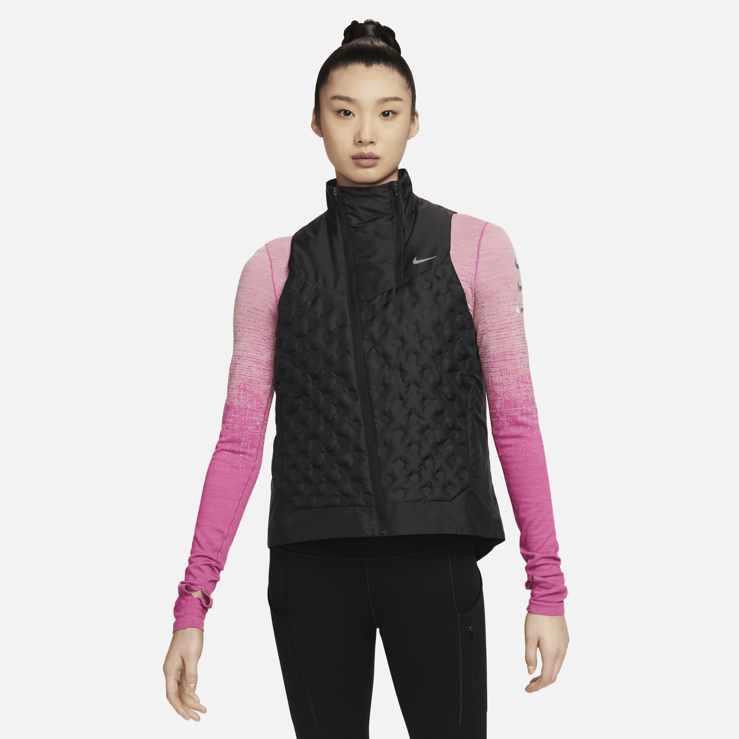 【ナイキ(NIKE)公式ストア】ナイキ Therma-FIT ADV レペル エアロロフト ウィメンズ ランニングベスト FB7607-010 ブラック 【ナイキ(NIKE)公式ストア】ナイキ Therma-FIT ADV レペル エアロロフト ウィメンズ ランニングベスト FB7607-010 ブラック