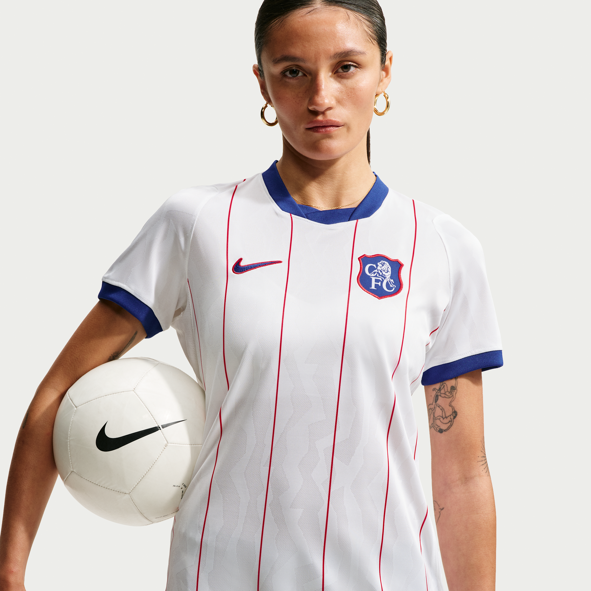 Maillot de foot Replica Nike Dri-FIT Chelsea FC 2026/27 Stadium 3e tenue pour femme - Blanc