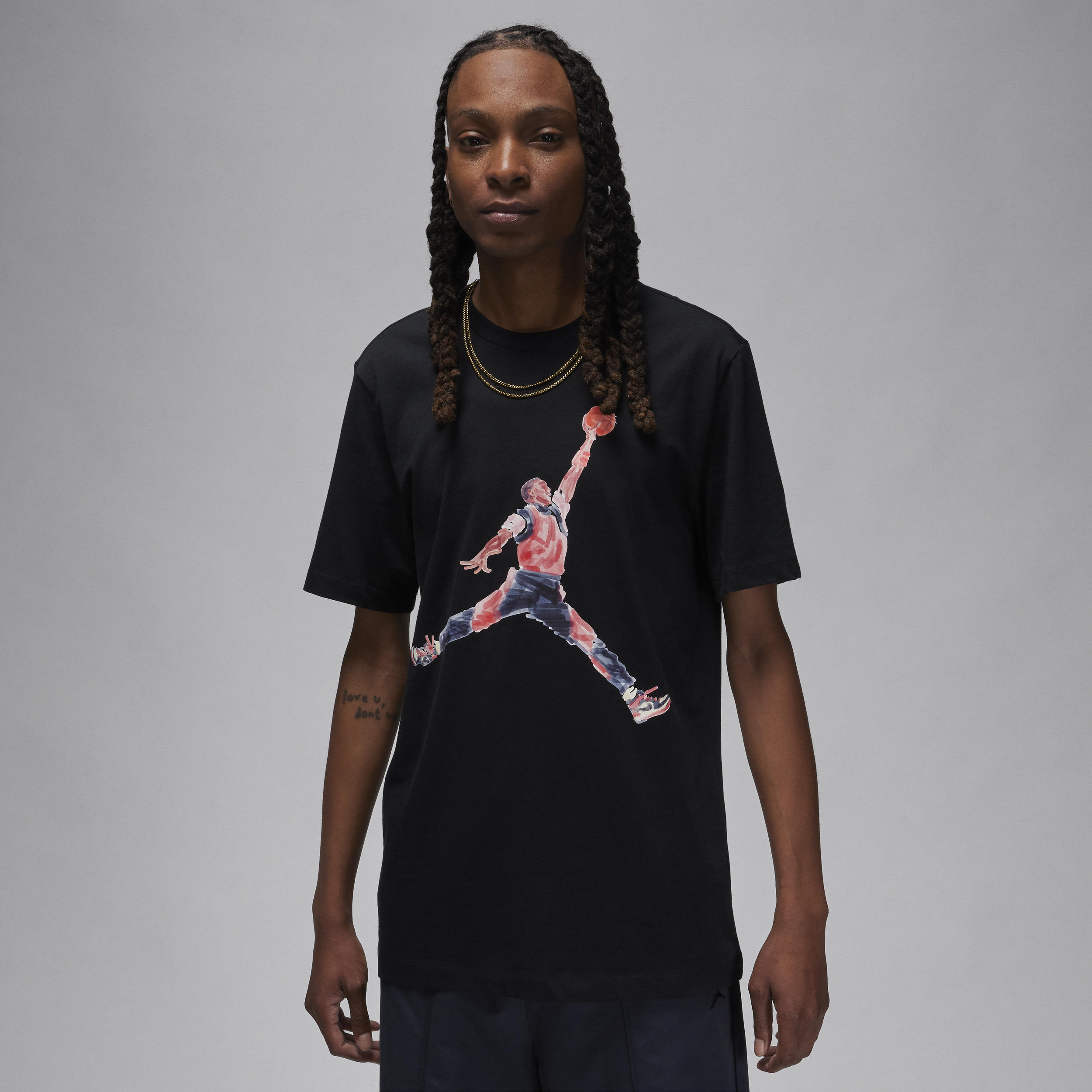 Jordan Brand-T-shirt til mænd - sort