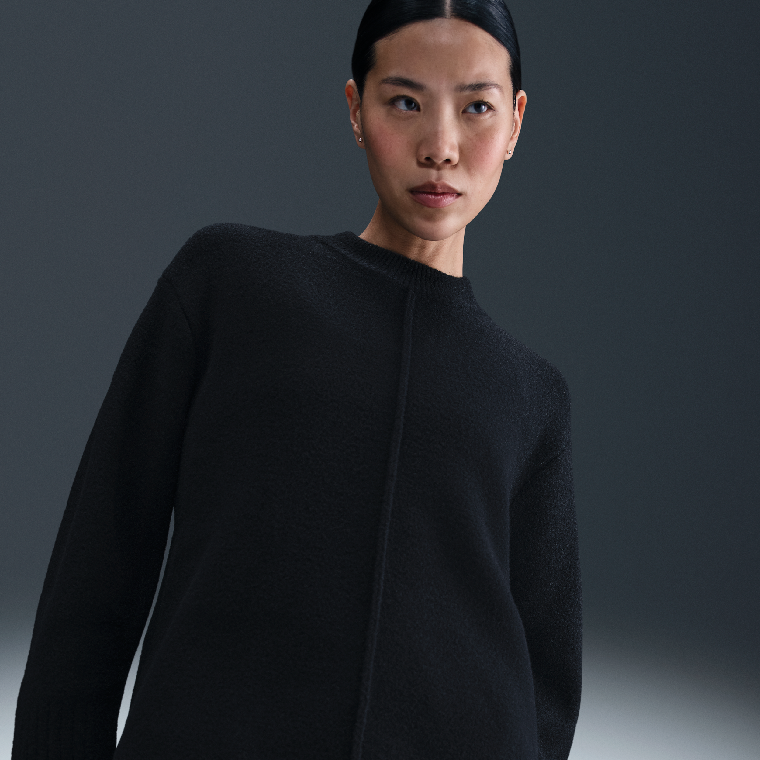 【ナイキ(NIKE)公式ストア】ナイキ スポーツウェア ウィメンズ クルーネック セーター HV2081-010 ブラック 【ナイキ(NIKE)公式ストア】ナイキ スポーツウェア ウィメンズ クルーネック セーター HV2081-010 ブラック