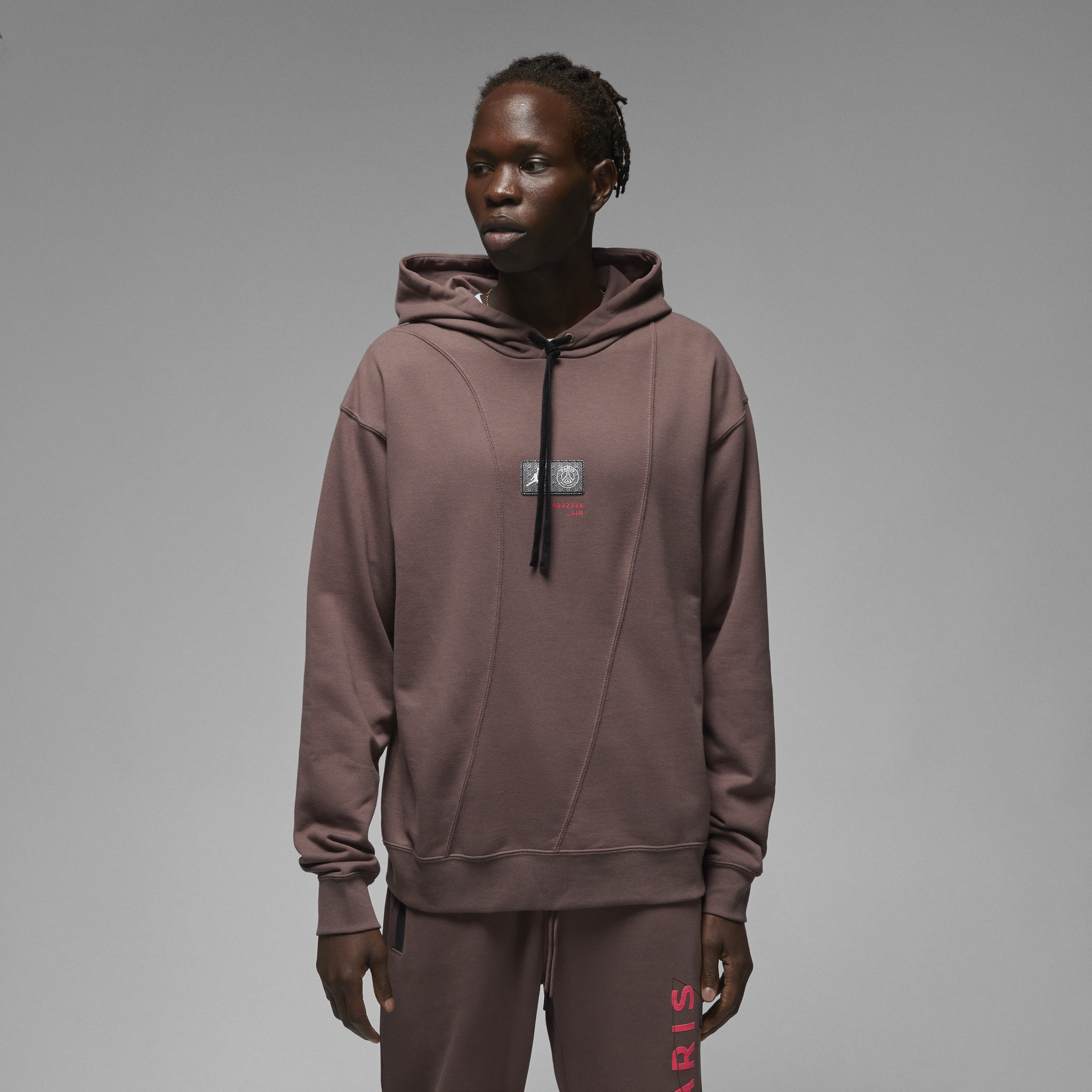 Nike Paris Saint-Germain-pullover-hættetrøje til mænd - brun