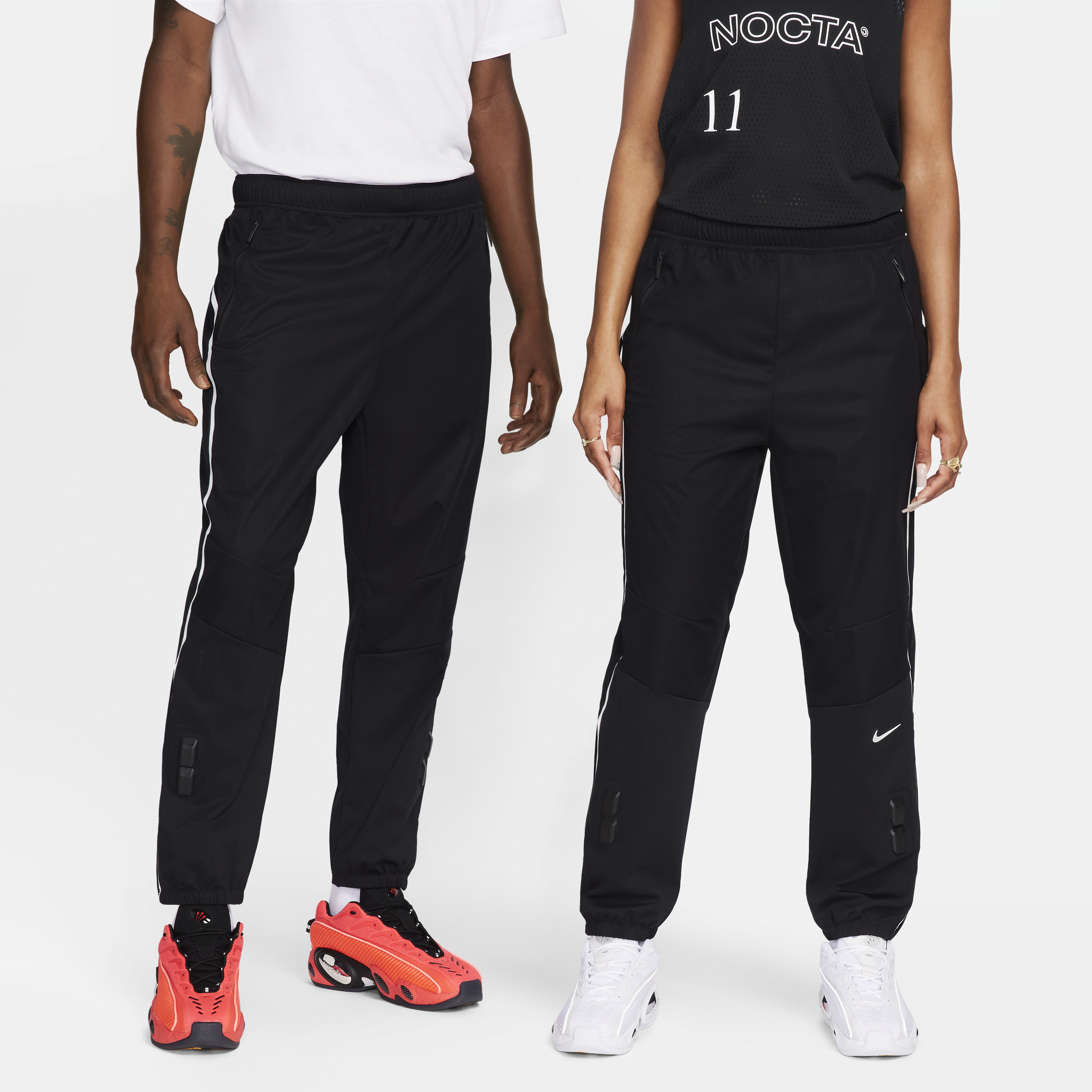 Nike NOCTA-opvarmningsbukser til mænd - sort