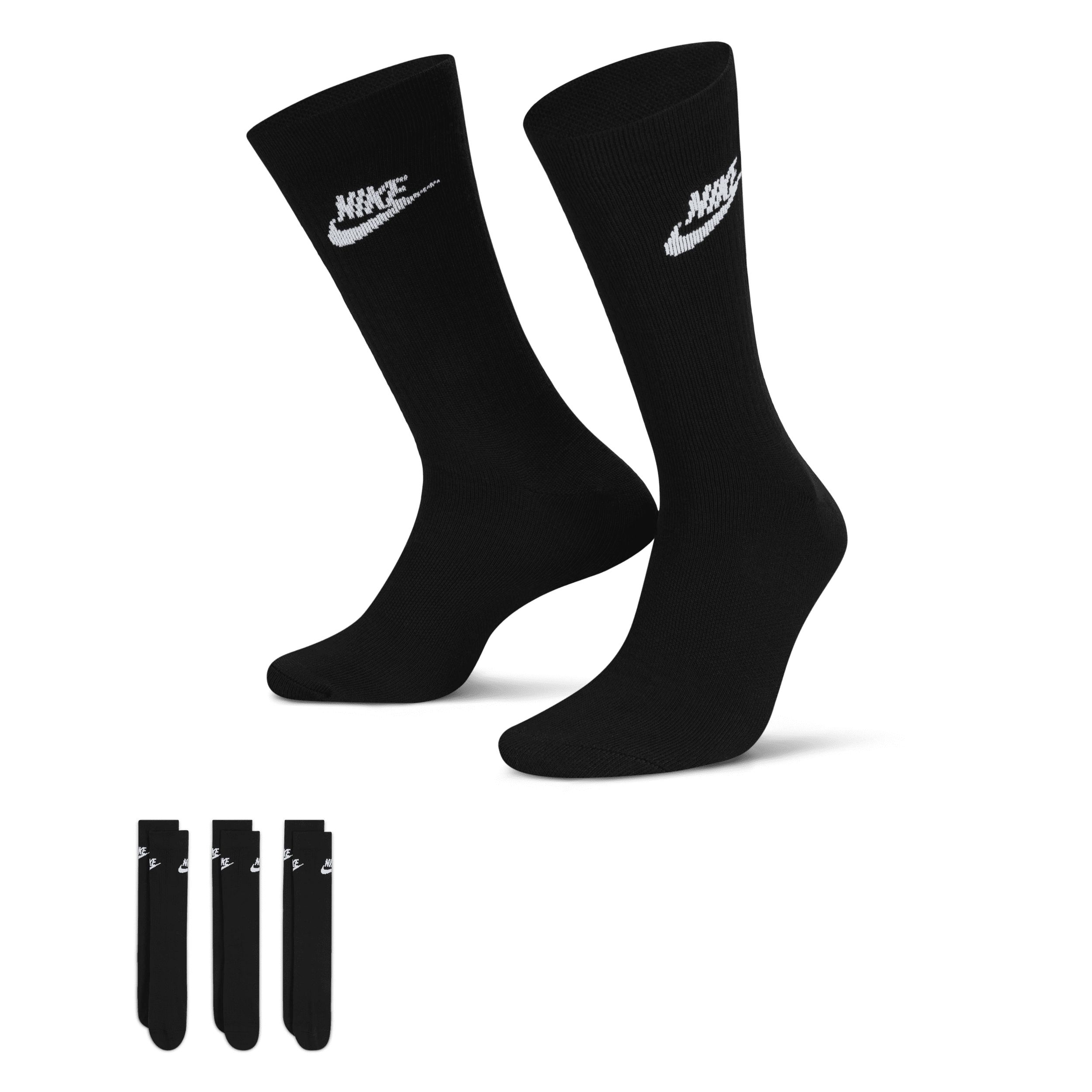 Meias Nike Sportswear Everyday Essential (3 Pares) Unissex
