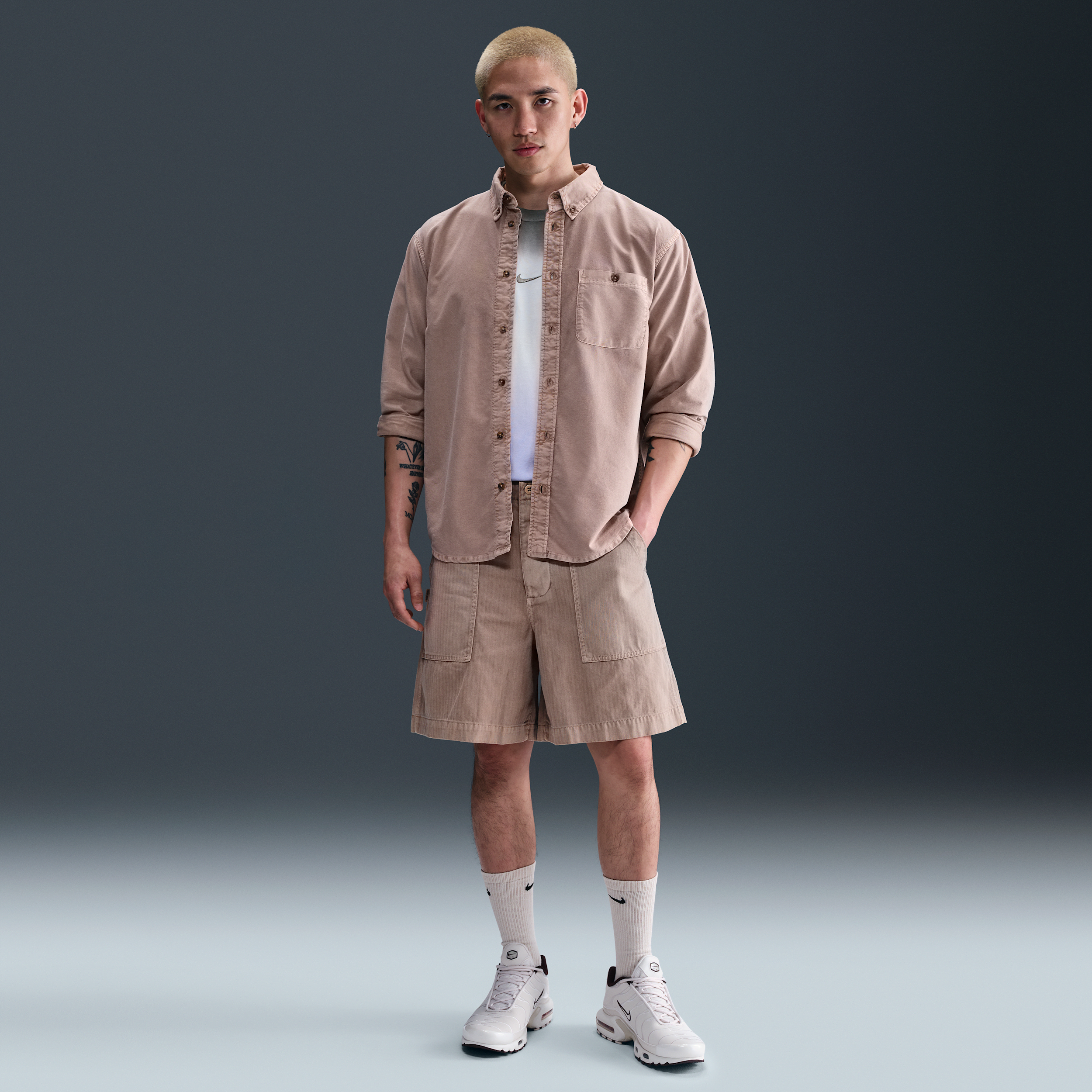【ナイキ(NIKE)公式ストア】ナイキ ライフ メンズ ファティーグ ショートパンツ HJ2977-200 ブラウン 【ナイキ(NIKE)公式ストア】ナイキ ライフ メンズ ファティーグ ショートパンツ HJ2977-200 ブラウン