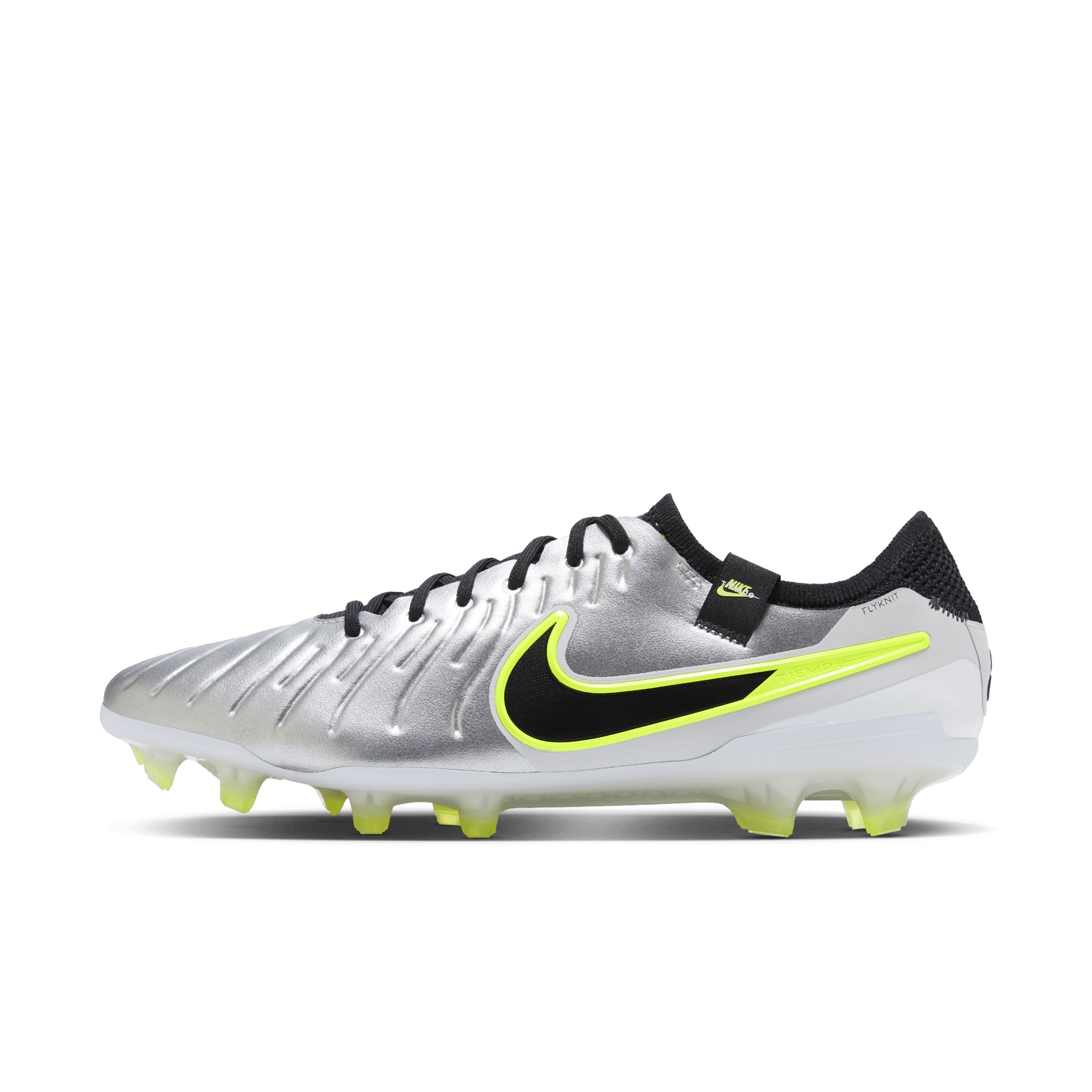 【ナイキ(NIKE)公式ストア】ナイキ ティエンポ レジェンド 10 エリート ファームグラウンド ローカット サッカースパイク DV4328-001 グレー 【ナイキ(NIKE)公式ストア】ナイキ ティエンポ レジェンド 10 エリート ファームグラウンド ローカット サッカースパイク DV4328-001 グレー