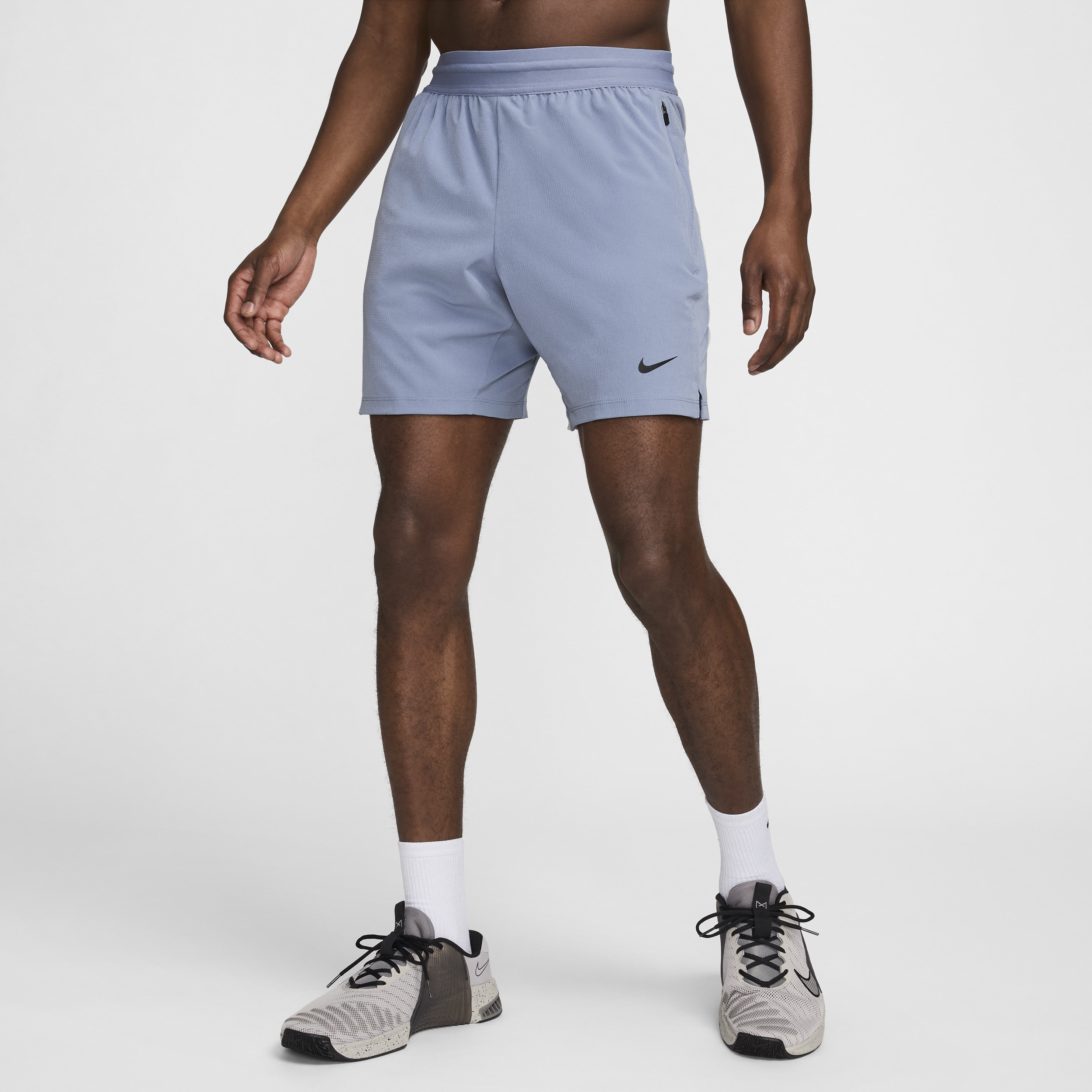 Nike Flex Rep 4.0 Pantalón corto deportivo Dri-FIT de 18 cm sin forro - Hombre - Azul