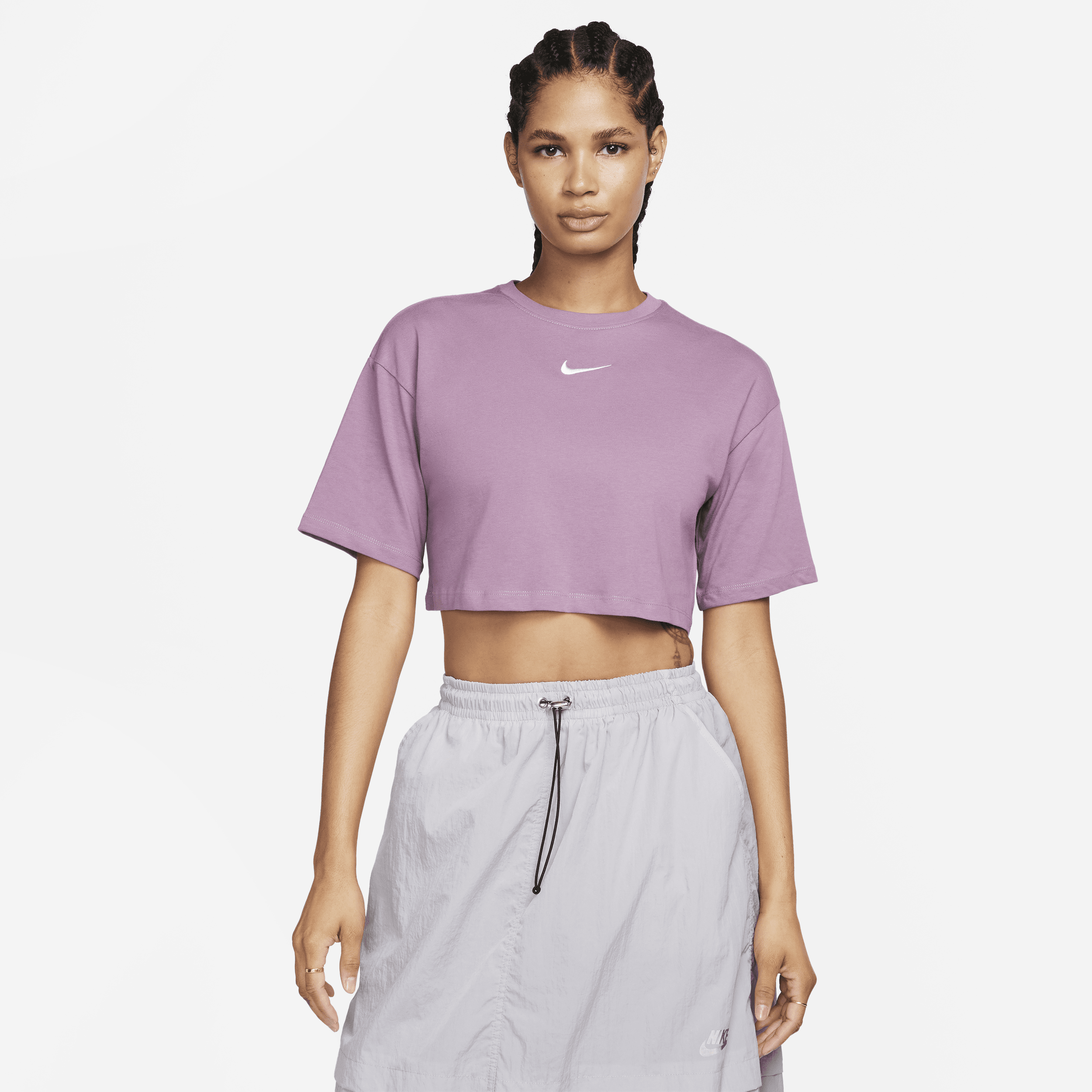 T-shirt corta Nike Sportswear – Donna - Viola