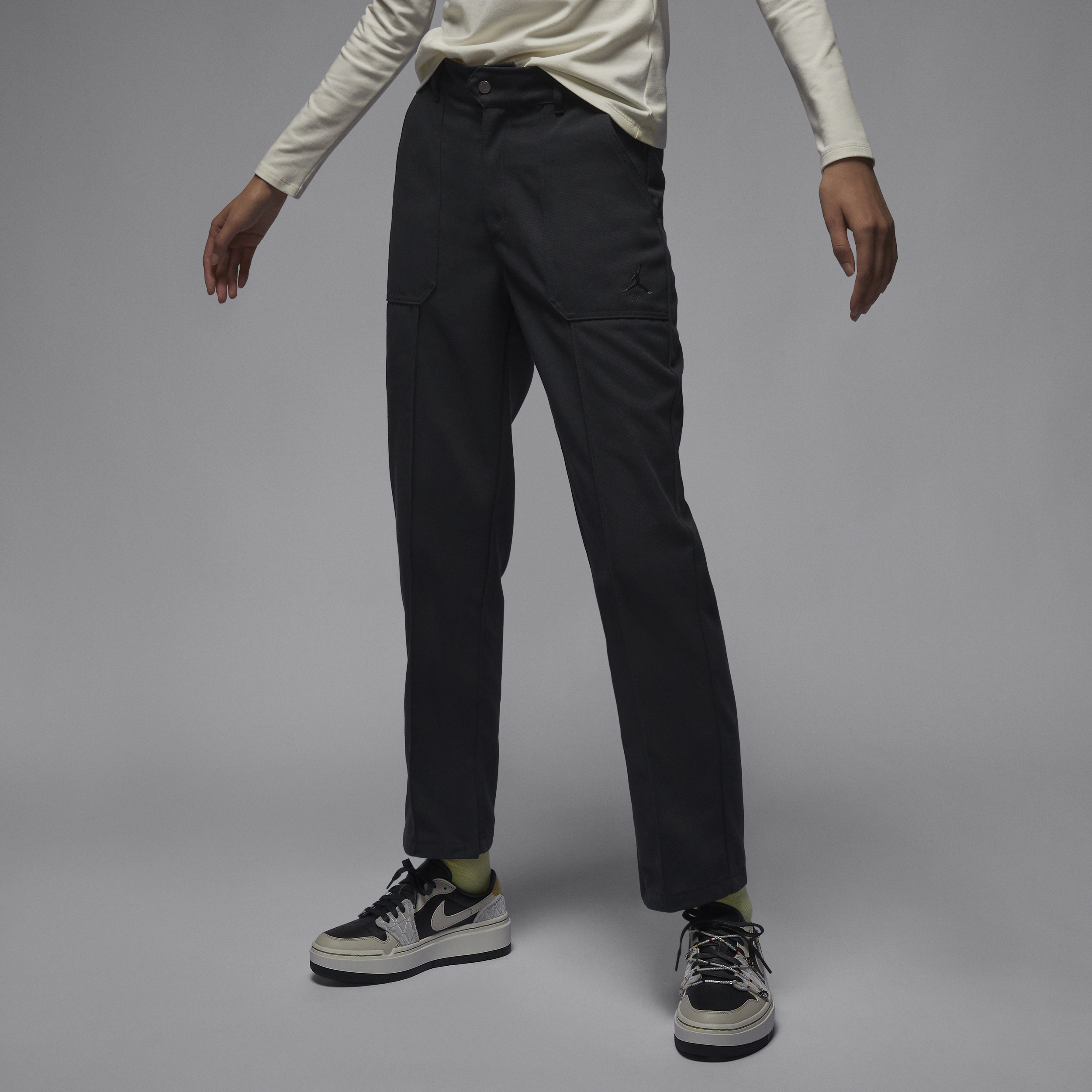 【ナイキ(NIKE)公式ストア】ジョーダン ウィメンズ ウーブン パンツ FN5447-045 ブラック 【ナイキ(NIKE)公式ストア】ジョーダン ウィメンズ ウーブン パンツ FN5447-045 ブラック