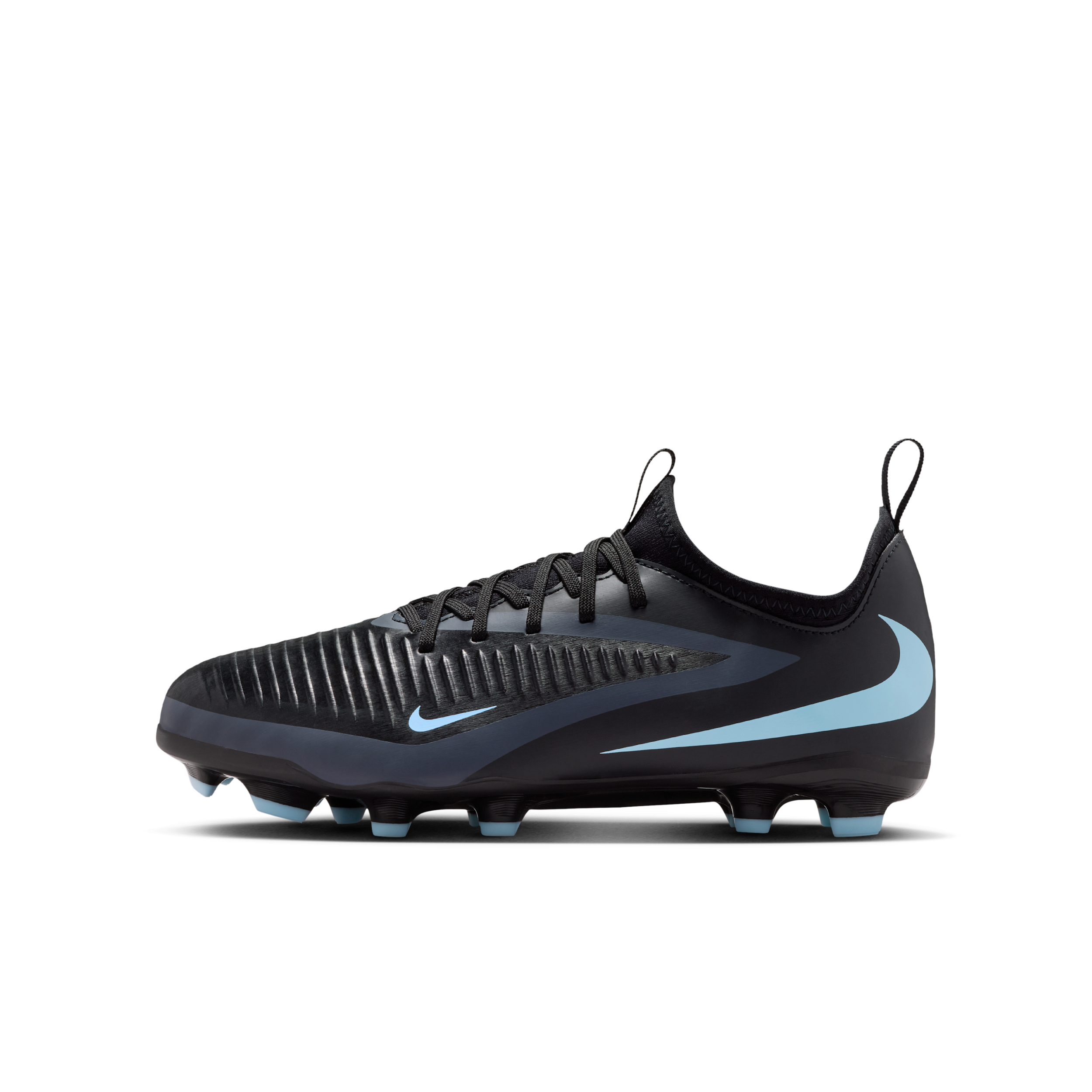 Botas de fútbol multisuperficie Nike Jr. Phantom 6 Low Academy - Niño/a - Negro