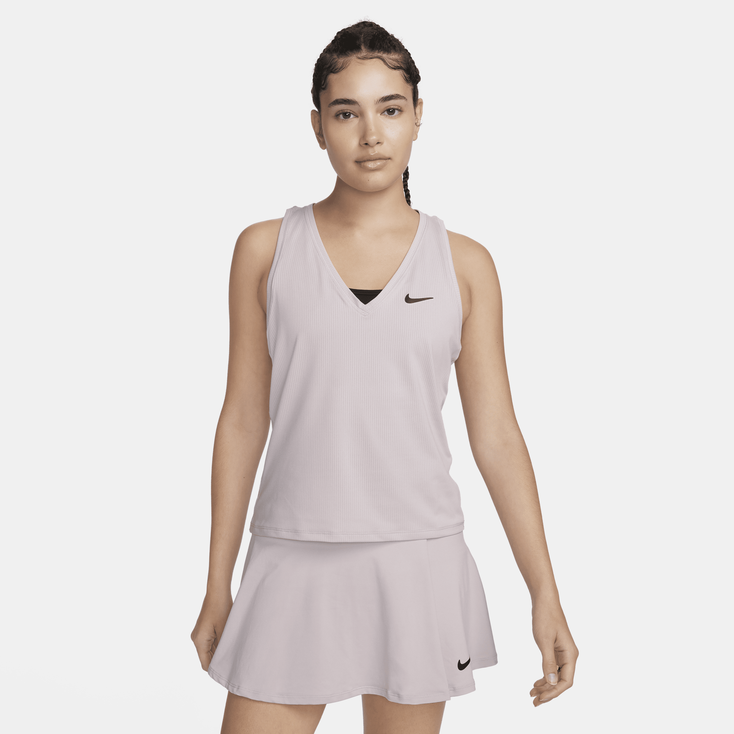 NikeCourt Victory Camiseta de tirantes de tenis - Mujer - Morado