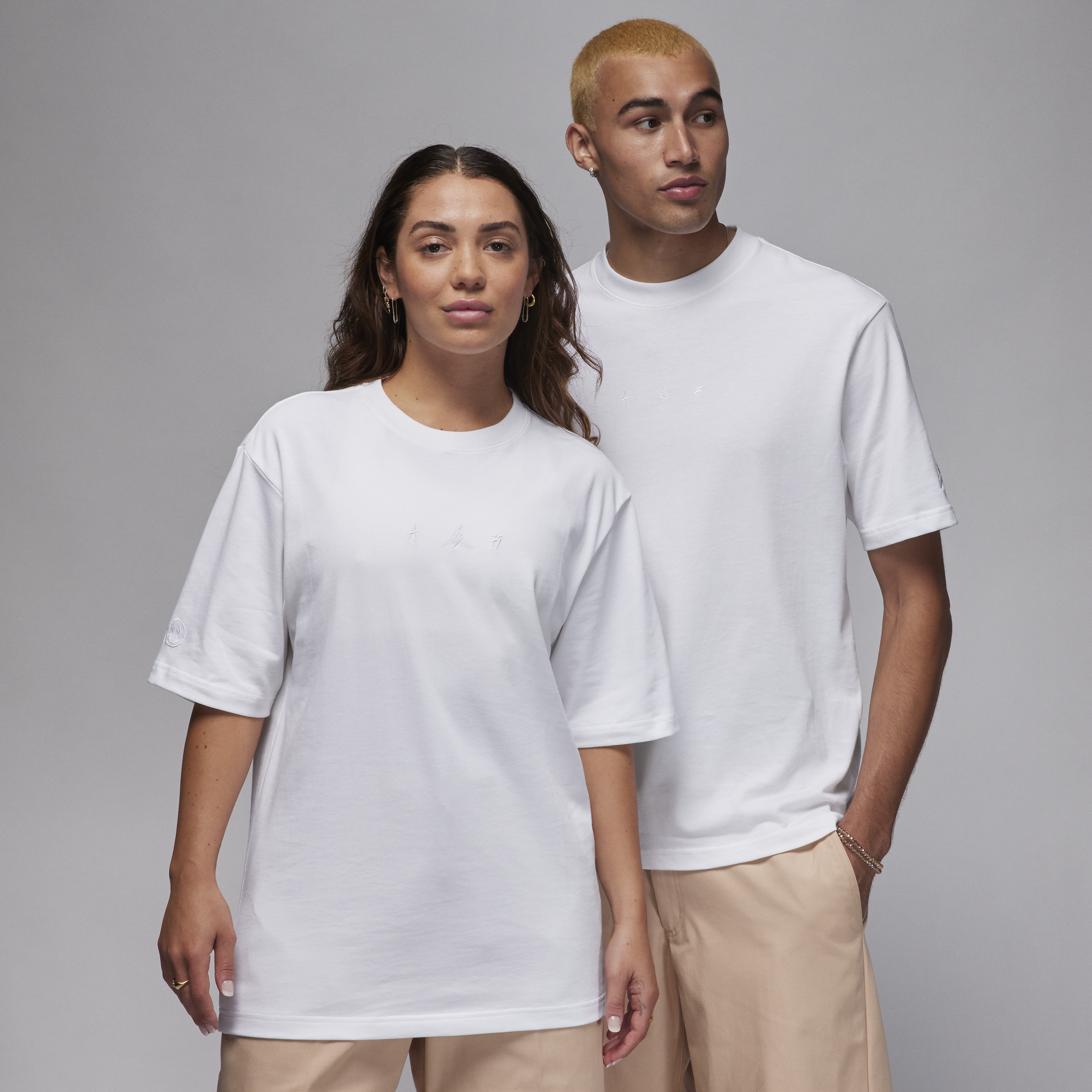 Jordan x J Balvin-T-shirt - hvid