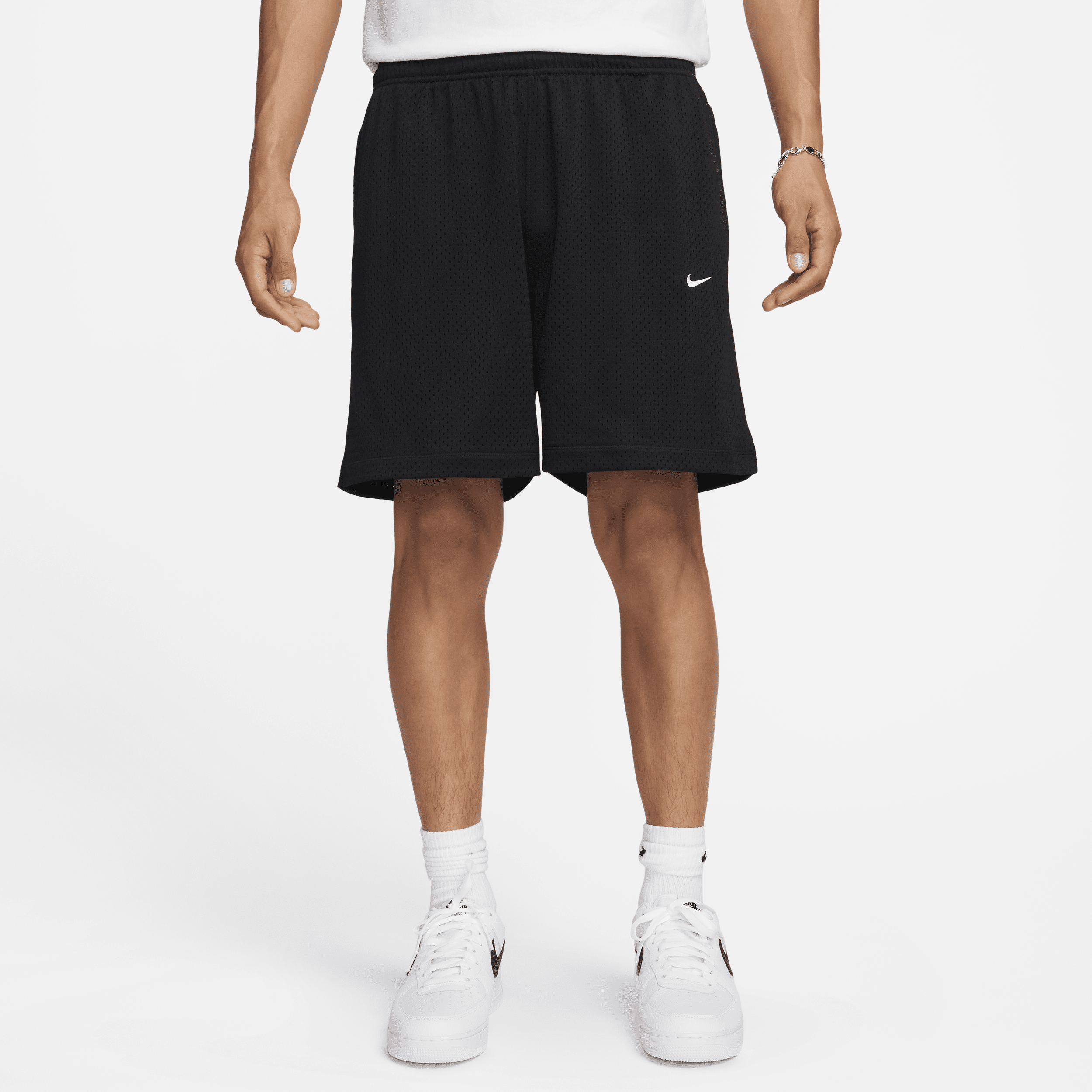Shorts in mesh Nike Sportswear Swoosh – Uomo - Nero