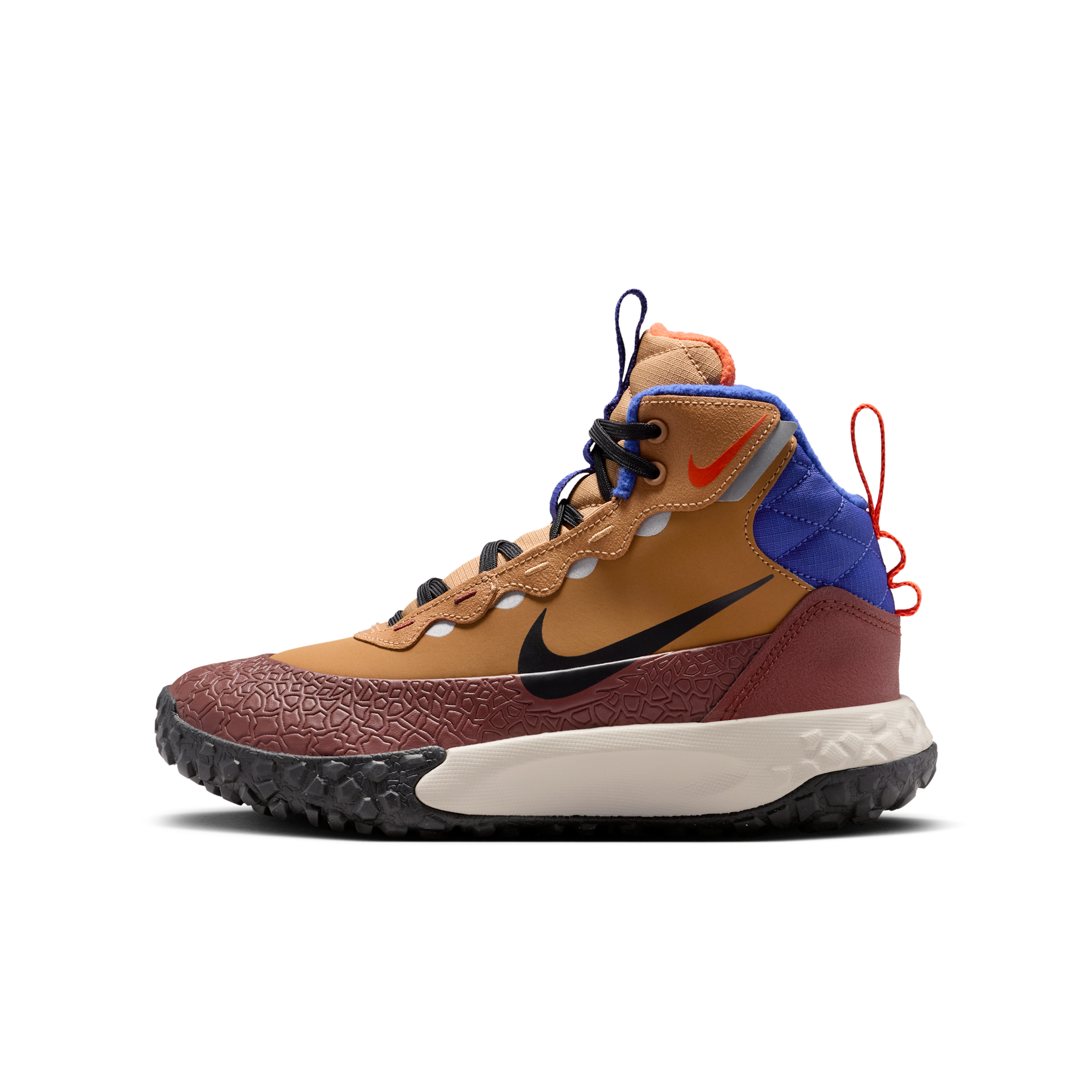 【ナイキ(NIKE)公式ストア】ナイキ テラスカウト ジュニアブーツ リフレクティブ(再帰反射)デザインのアクセント付き IH7683-200 ブラウン 【ナイキ(NIKE)公式ストア】ナイキ テラスカウト ジュニアブーツ リフレクティブ(再帰反射)デザインのアクセント付き IH7683-200 ブラウン