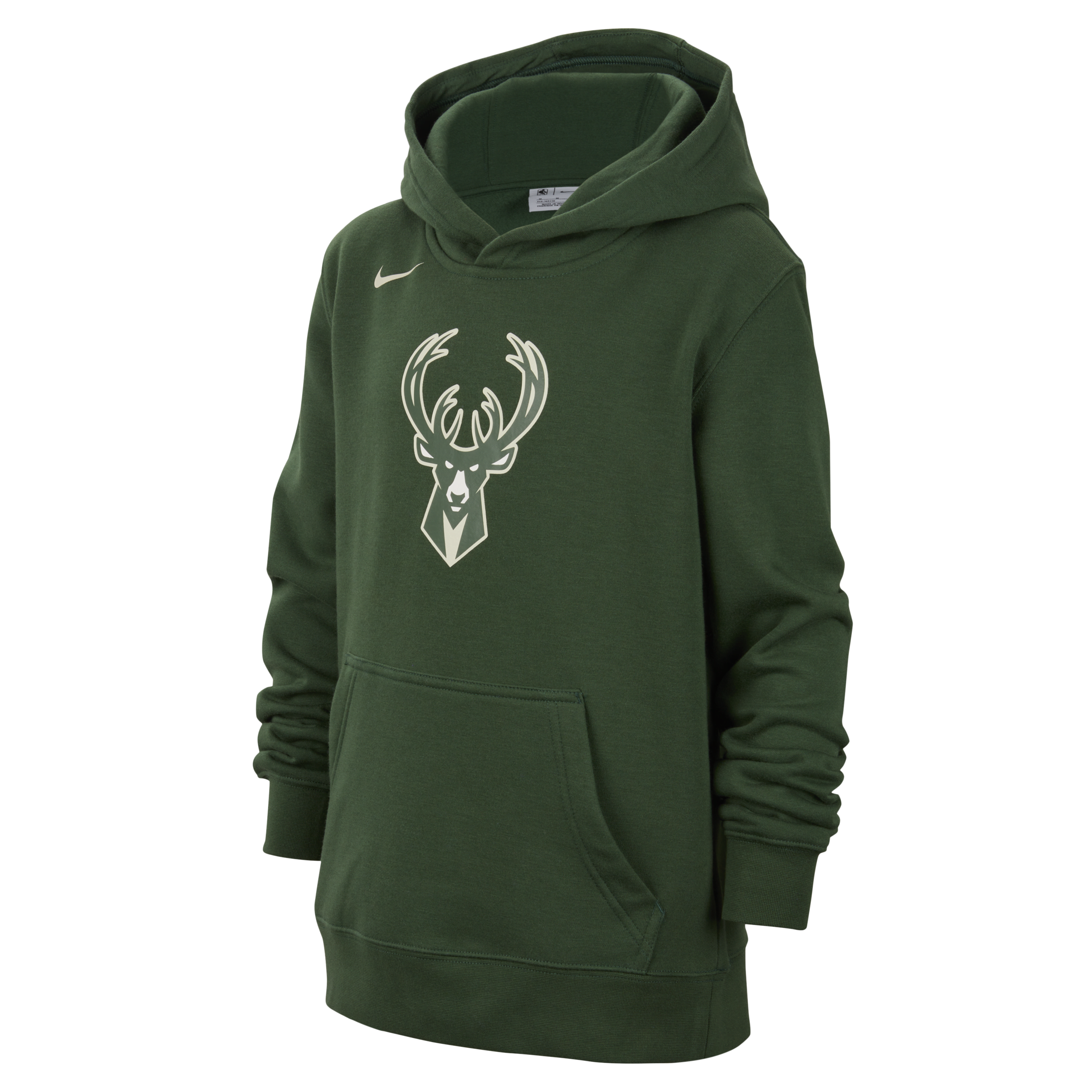 Milwaukee Bucks Nike NBA-hoodie van fleece voor kids - Groen