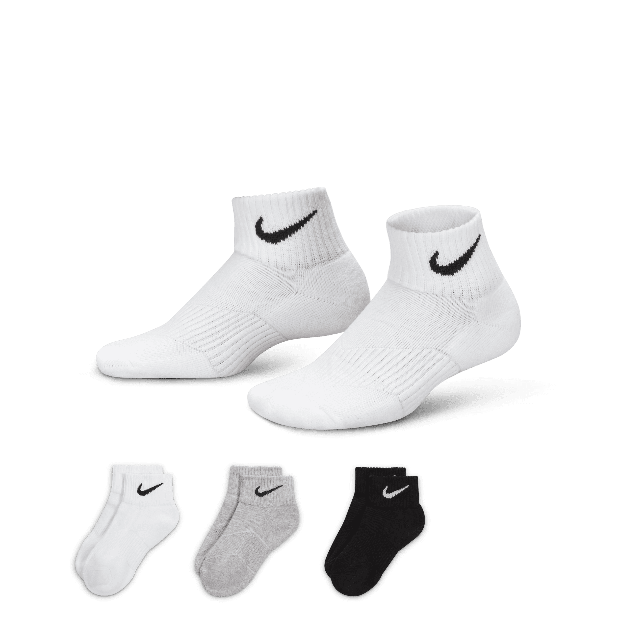【ナイキ(NIKE)公式ストア】ナイキ パフォーマンス キッズ クッションド アンクル ソックス (3足) SX4722-967 マルチカラー 【ナイキ(NIKE)公式ストア】ナイキ パフォーマンス キッズ クッションド アンクル ソックス (3足) SX4722-967 マルチカラー