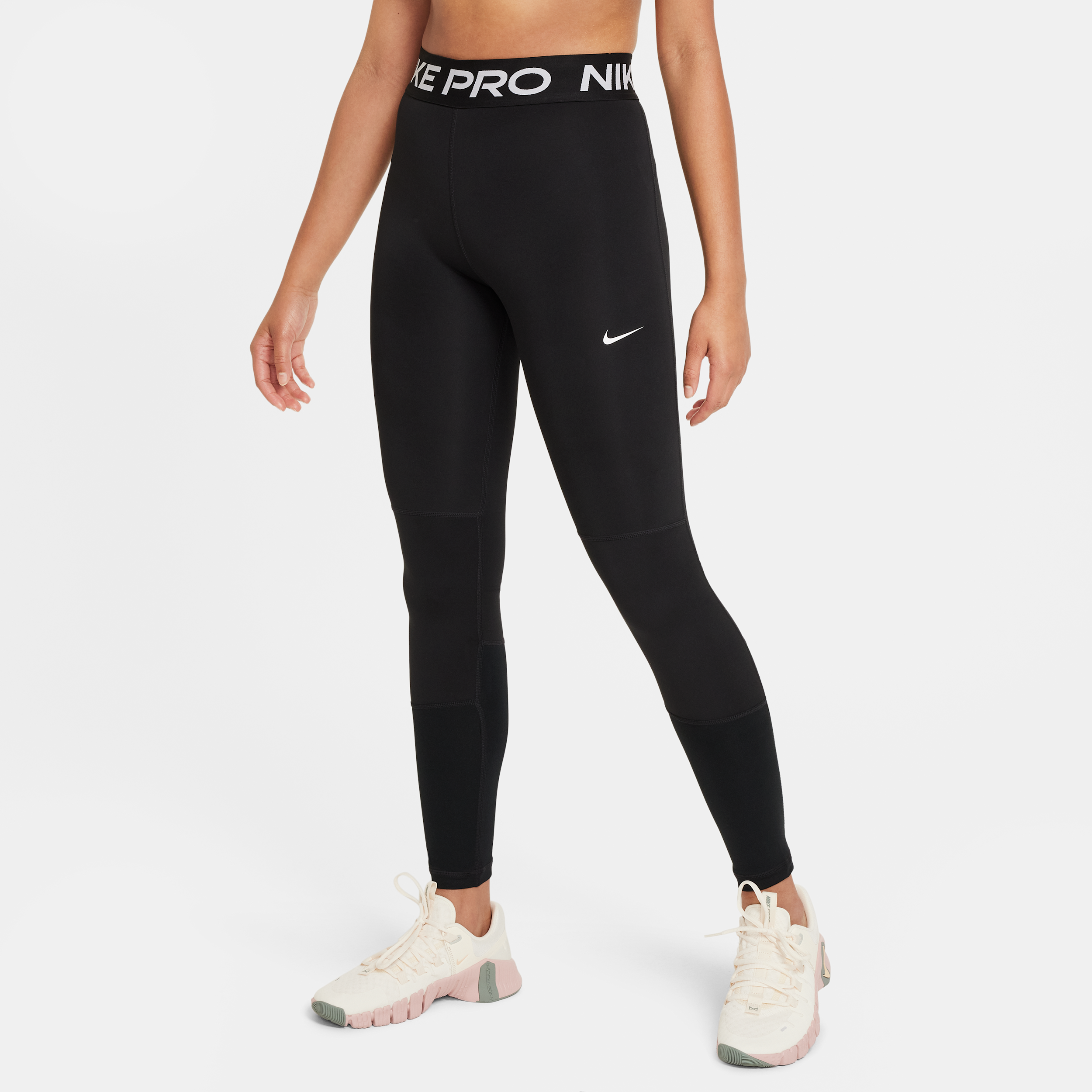 Nike Pro Dri-FIT Leggings - Niña - Negro